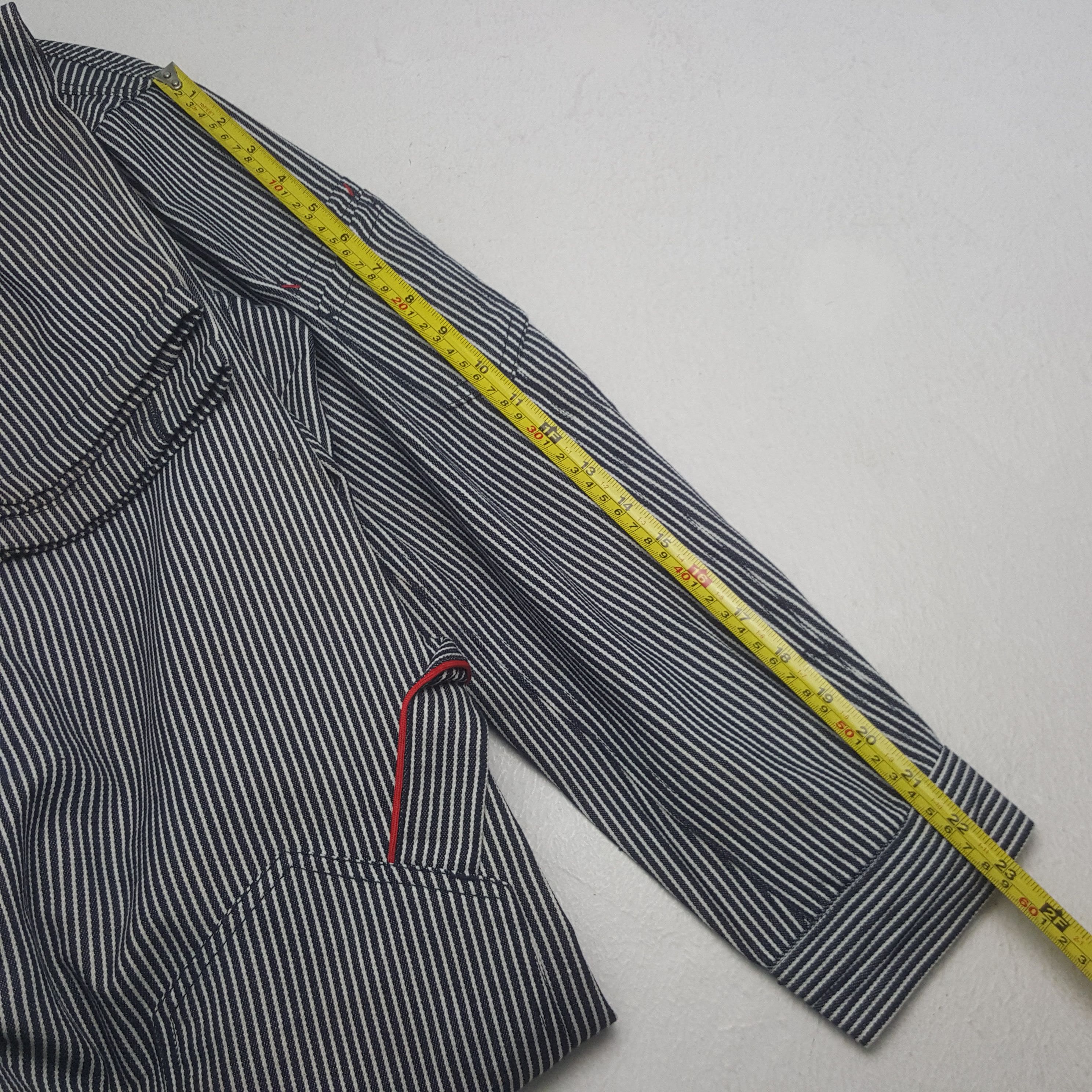 Japanese Brand Vintage Blue B Custom Hysteric Coverall Jacket C302N8 Size US L / EU 52-54 / 3 - 13 Thumbnail