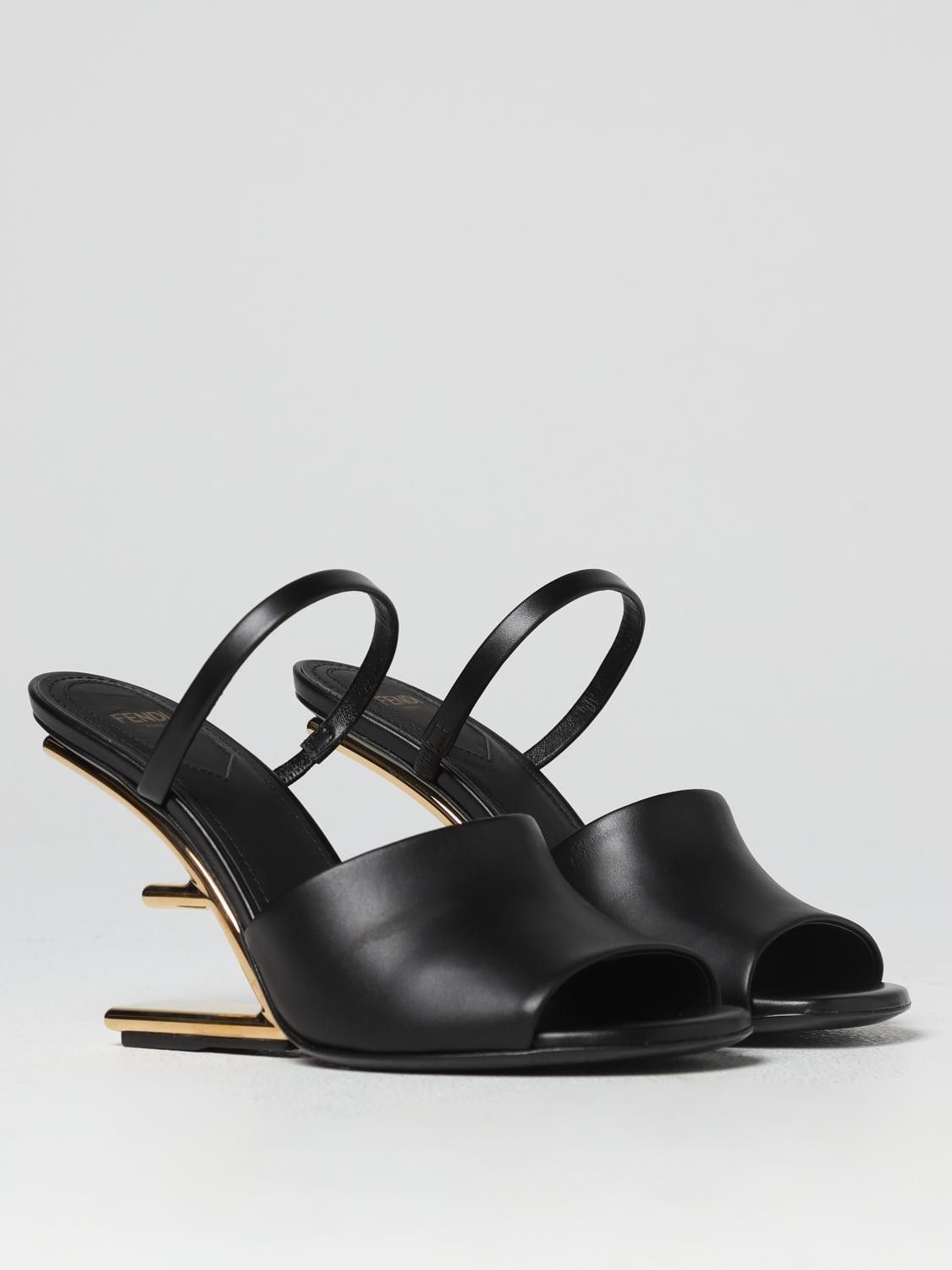 Fendi o1B3y1r0326 First Sandals in Black Size US 11 / IT 41 - 2 Thumbnail