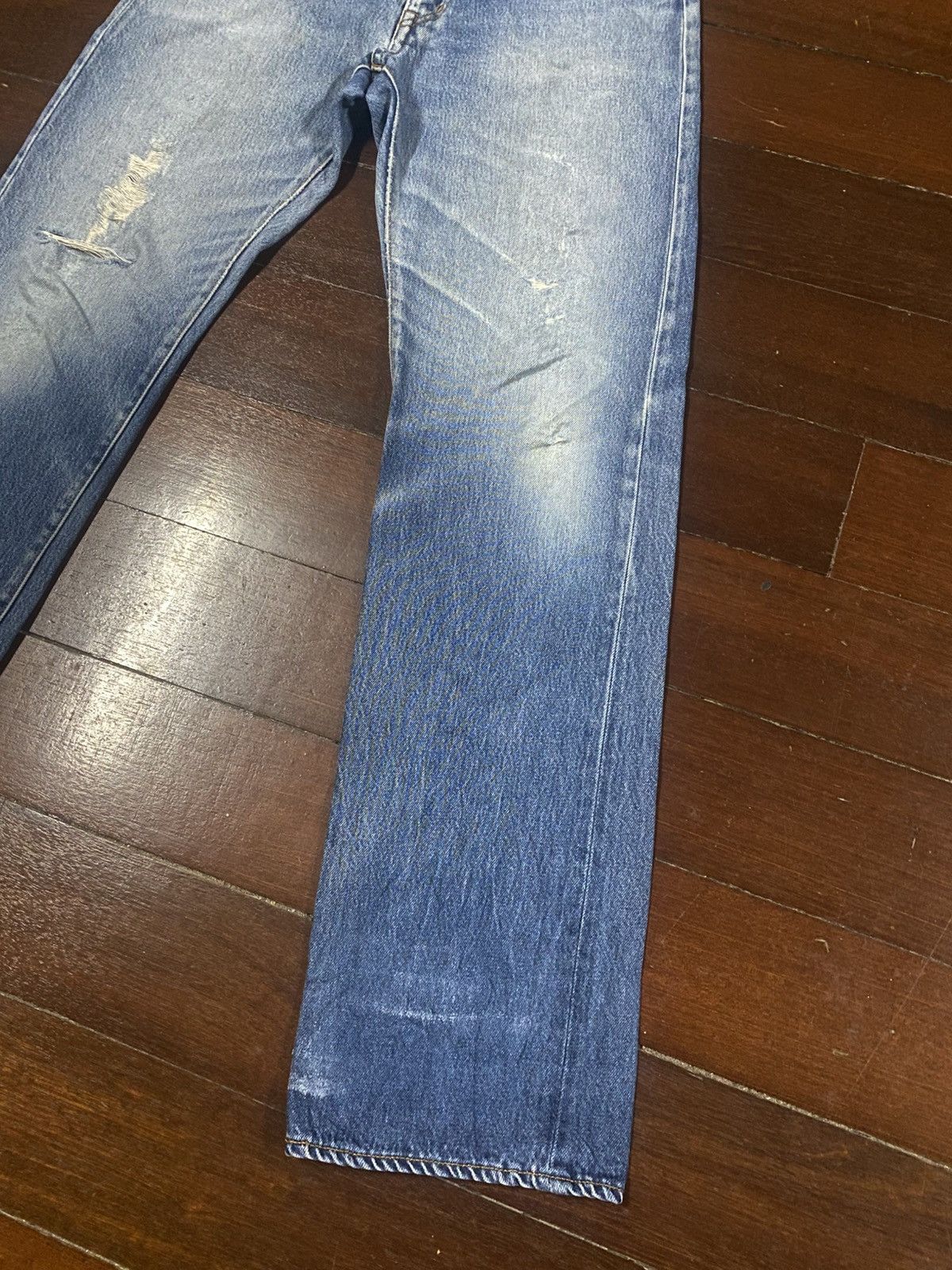 KOJIMA GENES Vintage Japan Kojima genes mud wash distressed non selvedge Size US 32 / EU 48 - 4 Thumbnail