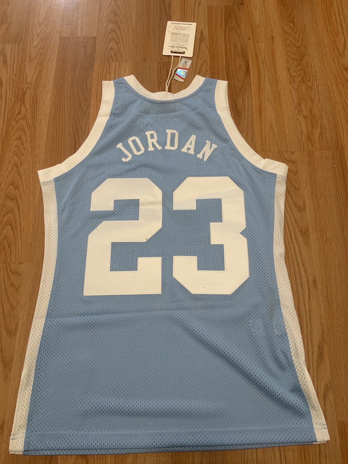 Mitchell & Ness Mitchell and Ness NC authentic Jordan Jersey Size US M / EU 48-50 / 2 - 1 Thumbnail