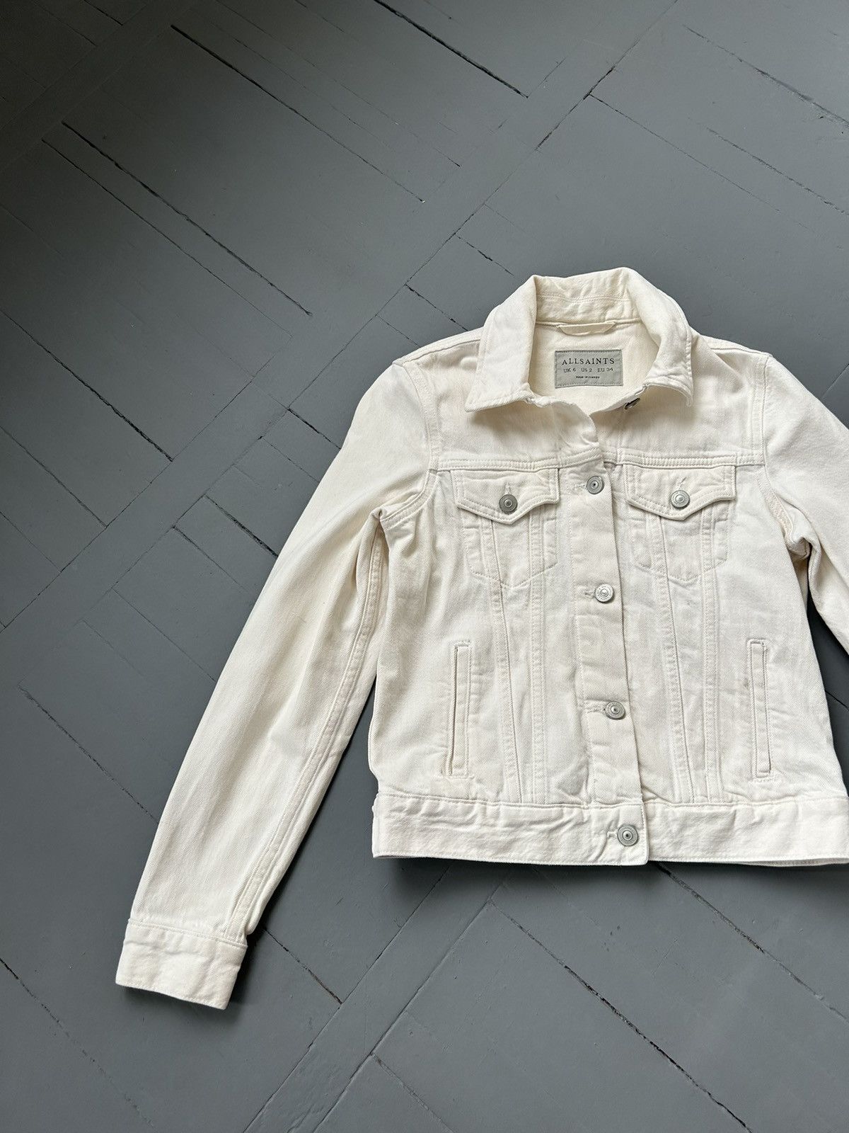 Allsaints All saints denim jacket Size XS / US 0-2 / IT 36-38 - 4 Thumbnail