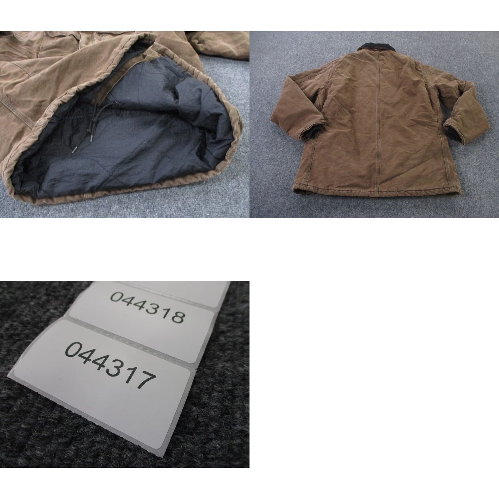 Carhartt VINTAGE Carhartt Jacket Men XL Tall Canvas Arctic Lined Work Coat C26CHT Heavy Size US XL / EU 56 / 4 - 8 Thumbnail