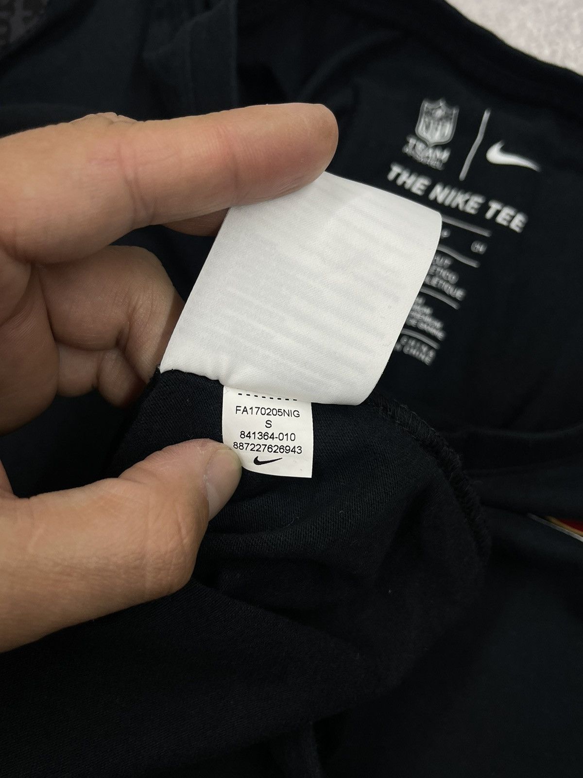 Nike Nike NFL SF San Francisco Black Longsleeve Soccer Jersey Size US S / EU 44-46 / 1 - 8 Thumbnail