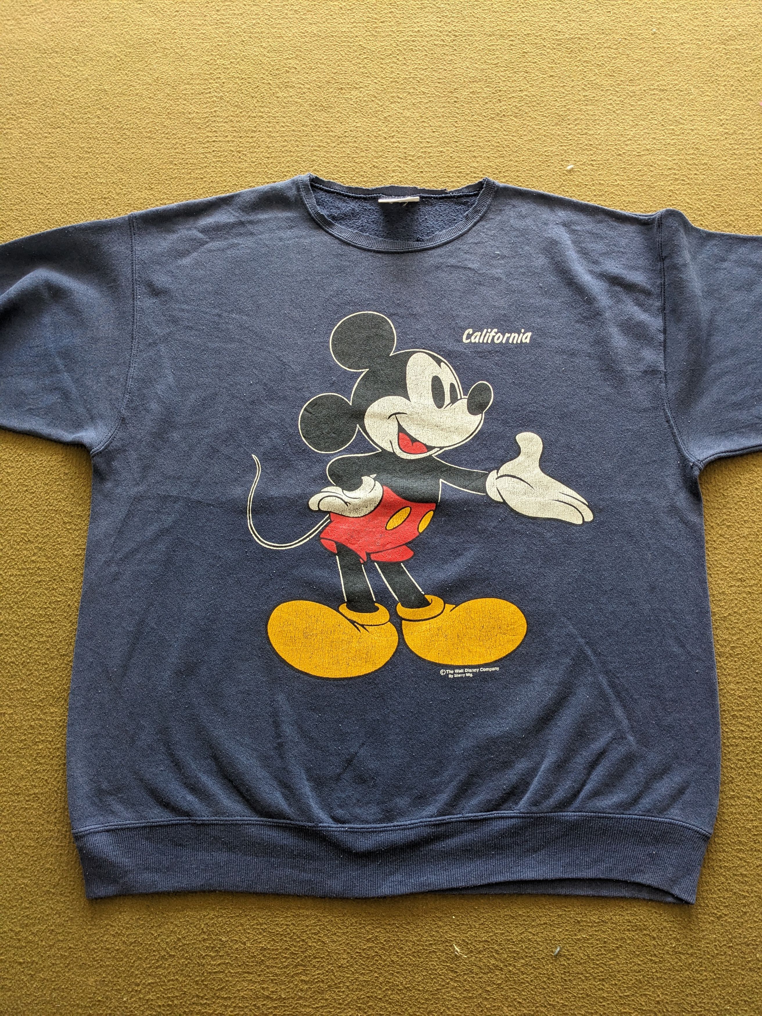 Vintage Vintage Mickey Mouse Cartoon Disney Sweatshirt Size US L / EU 52-54 / 3 - 2 Thumbnail
