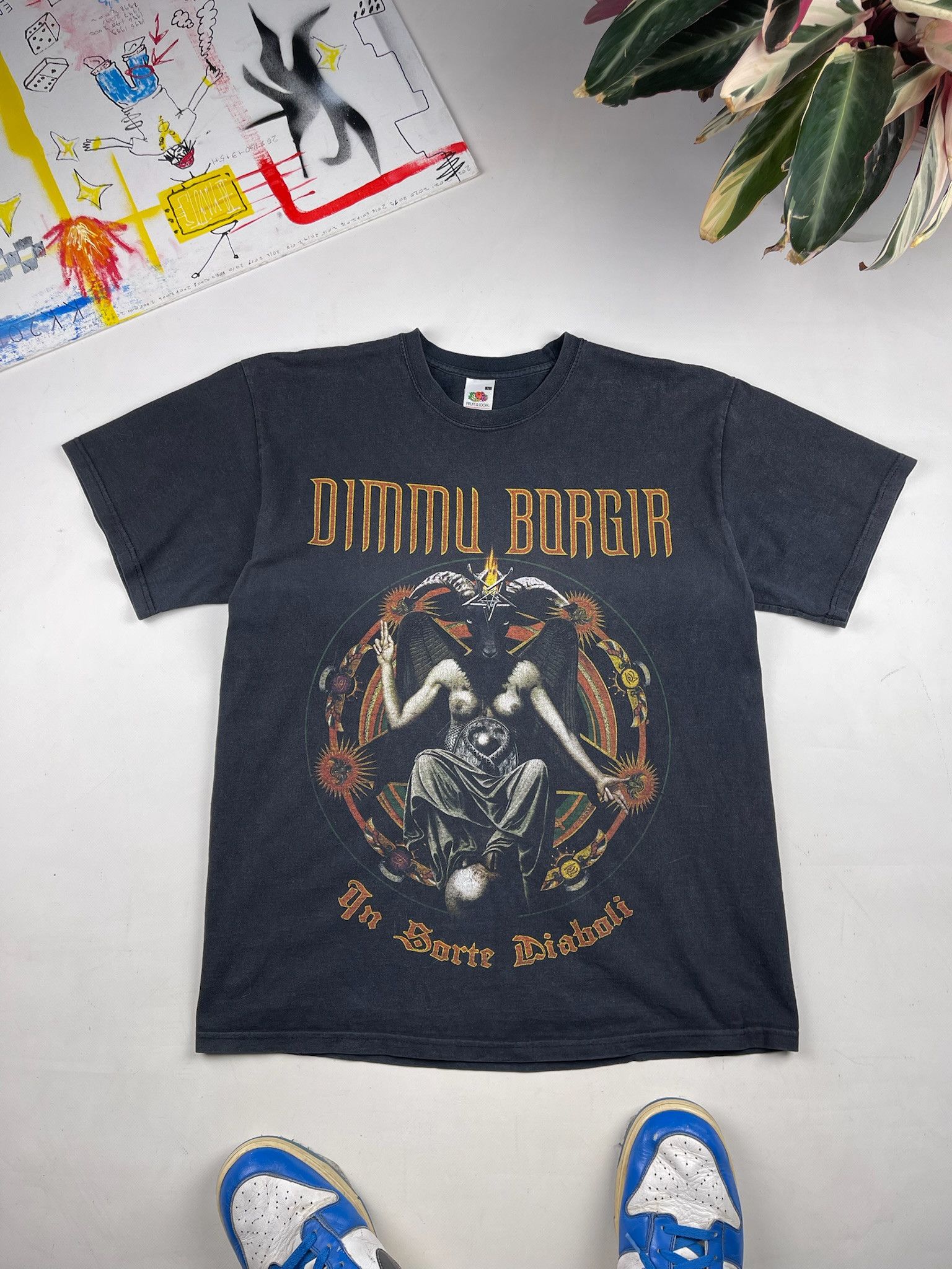 Band Tees Dimmu Borgir Black Metal Vintage Band Tee sexy women devil Size US L / EU 52-54 / 3 - 1 Thumbnail
