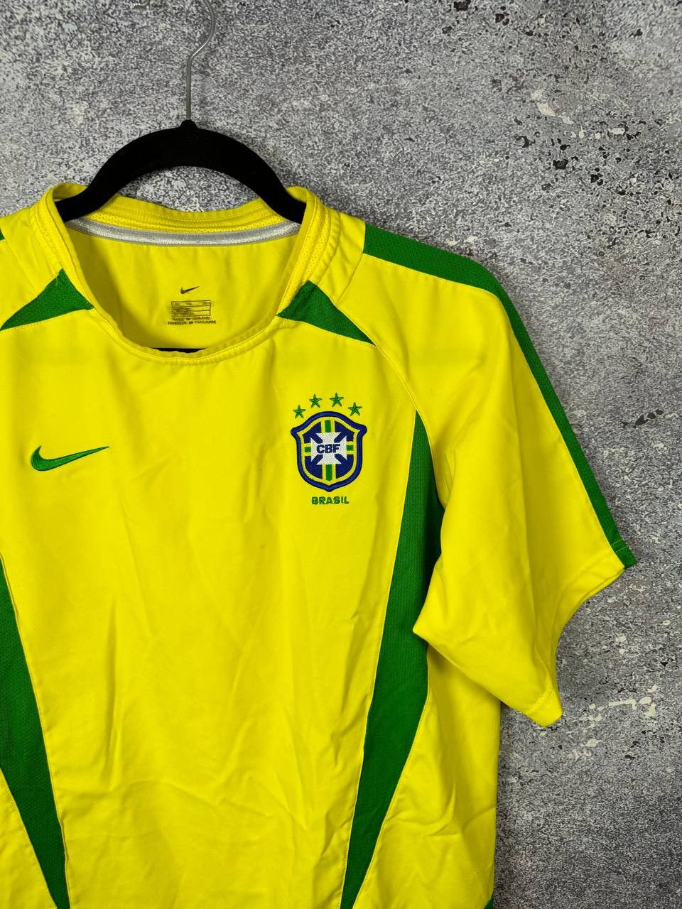 Nike Brazil National Team 2002 Nike Soccer Jersey Small Size US S / EU 44-46 / 1 - 2 Thumbnail