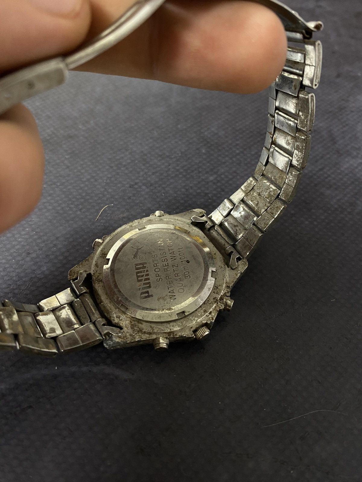 Jewelry Vintage Puma Watch with Vibrant Yellow Bezel Size ONE SIZE - 4 Thumbnail
