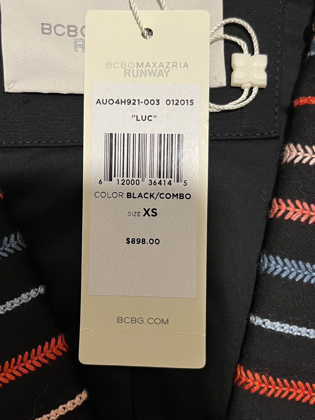 Bcbgmaxazria × Mexicana × Vintage Woman’s blazer runway item Size XS / US 0-2 / IT 36-38 - 3 Thumbnail
