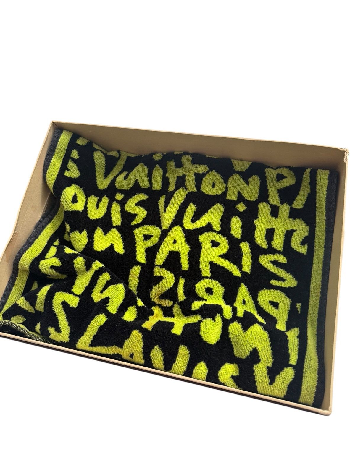 Louis Vuitton × Stephen Sprouse RARE Gym Set Towel + Headband + Wristbands Size ONE SIZE - 16 Thumbnail