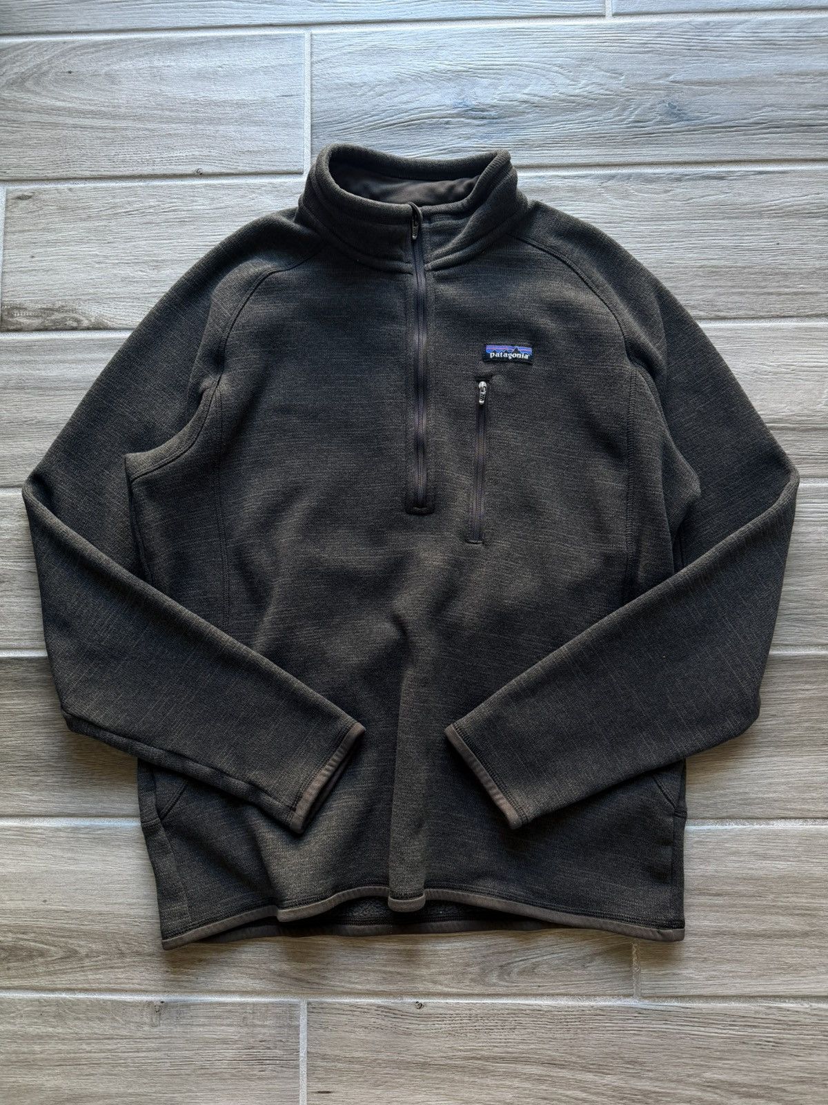 Patagonia Patagonia Men's Better Sweater 1/4-Zip Fleece Grey Size Med Size US L / EU 52-54 / 3 - 1 Thumbnail