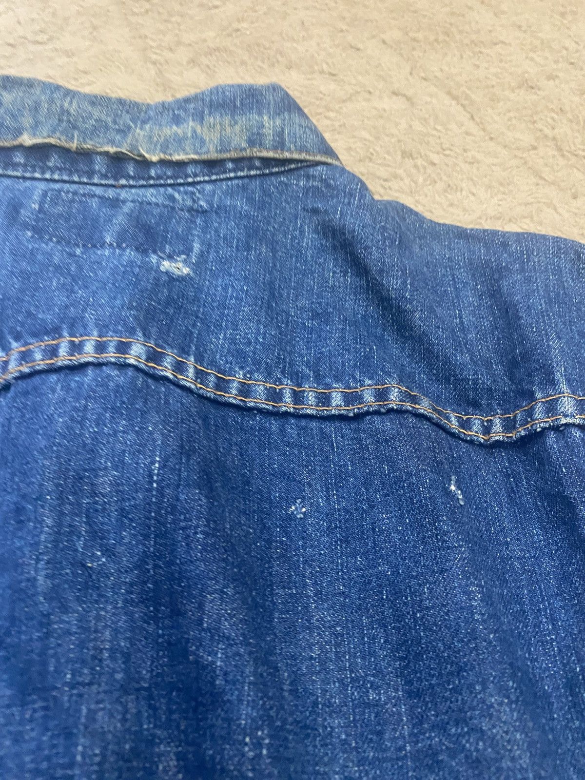 Levi's vintage levis big e jackets distres Size US L / EU 52-54 / 3 - 12 Thumbnail