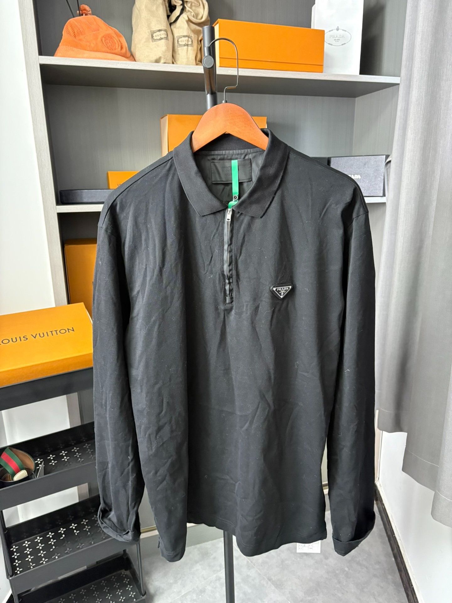 Prada Prada Nylon Polo XL Men Size US XL / EU 56 / 4 - 1 Thumbnail