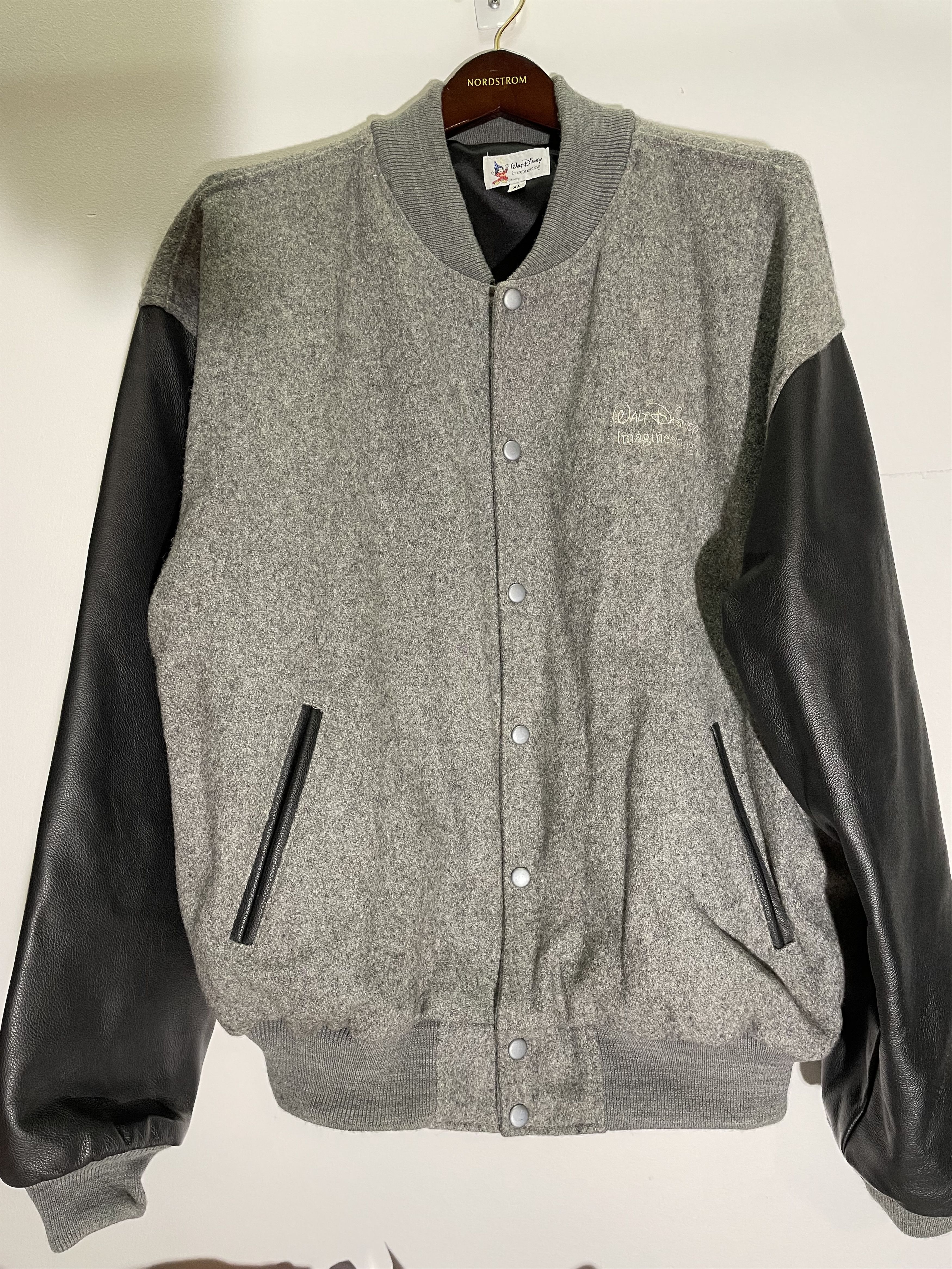 image of Walt Disney Imagineering Jacket in Black Gray, Men's (Size XL)