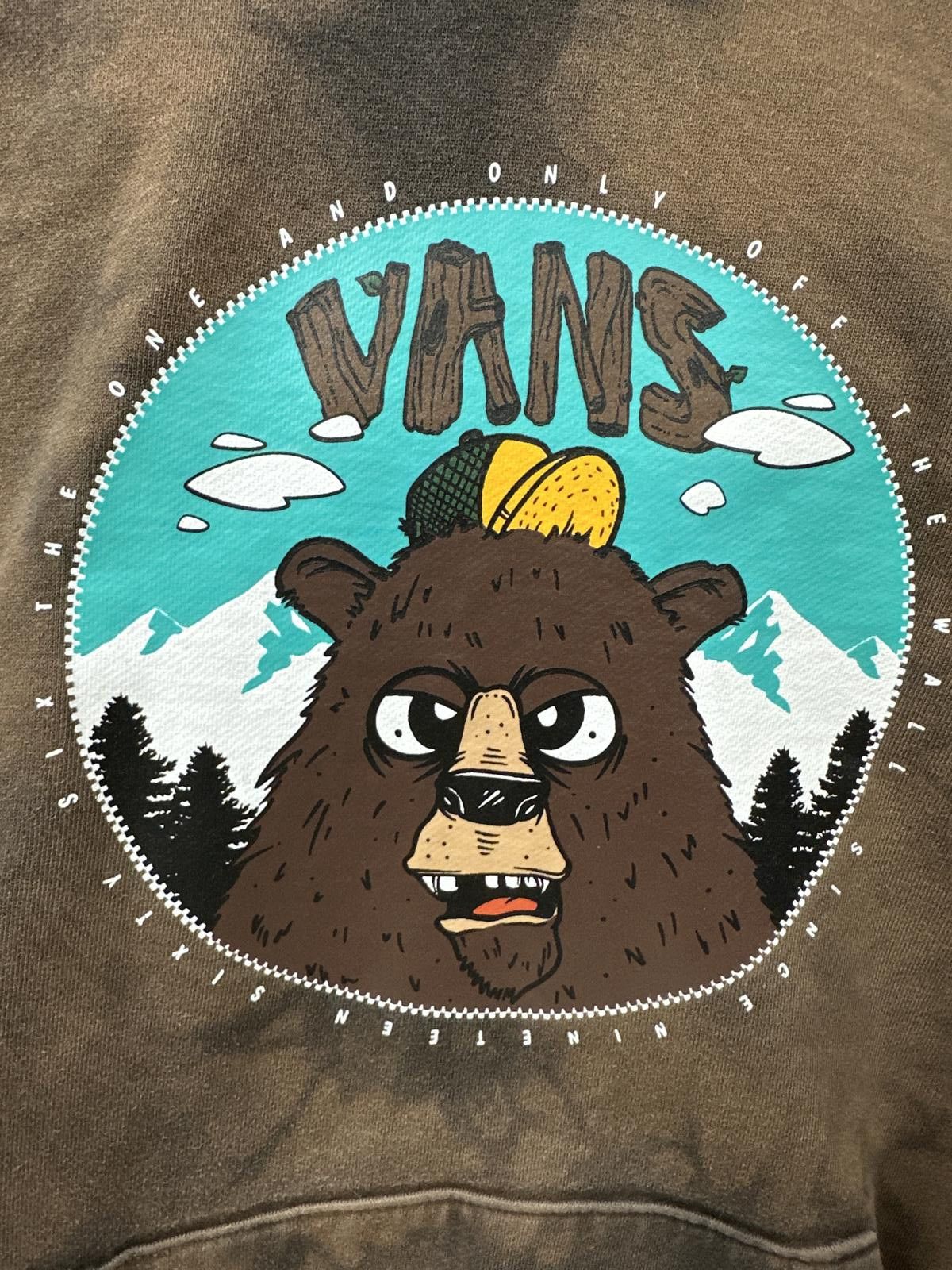 Vans Vans Bear Graphic Hoodie - Large Size L / US 10 / IT 46 - 2 Thumbnail