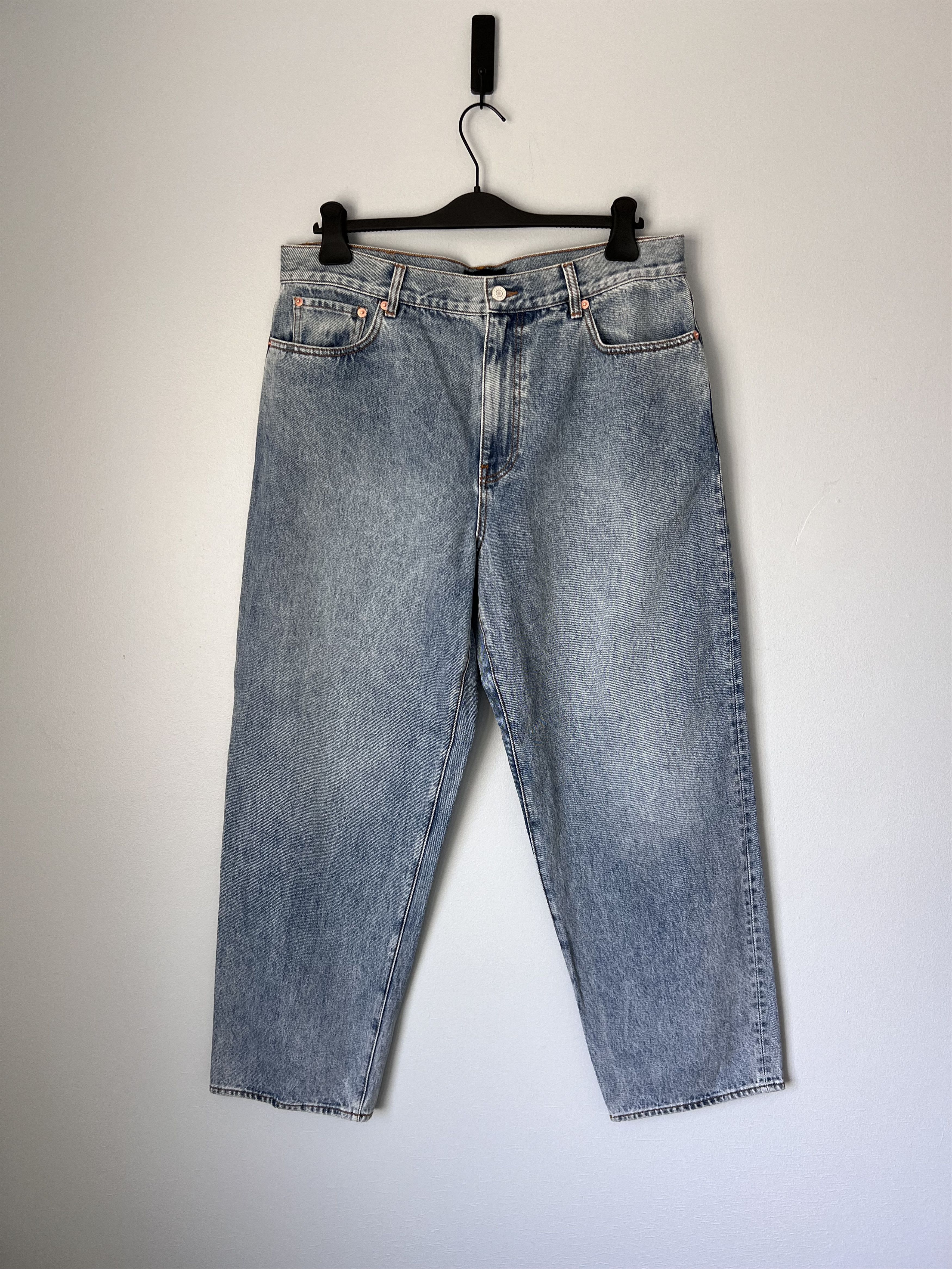 Palace Palace El Script P90 Baggy Jeans in Stone Wash Size US 34 / EU 50 - 4 Thumbnail
