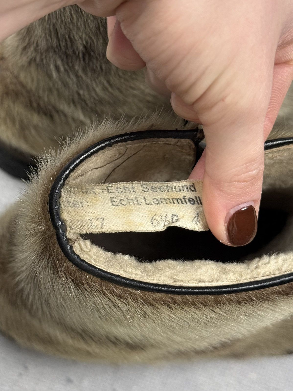Japanese Brand Vintage Seal Fur Winter Boots Island Arctic Shearling Rare Size US 7.5 / IT 37.5 - 12 Thumbnail