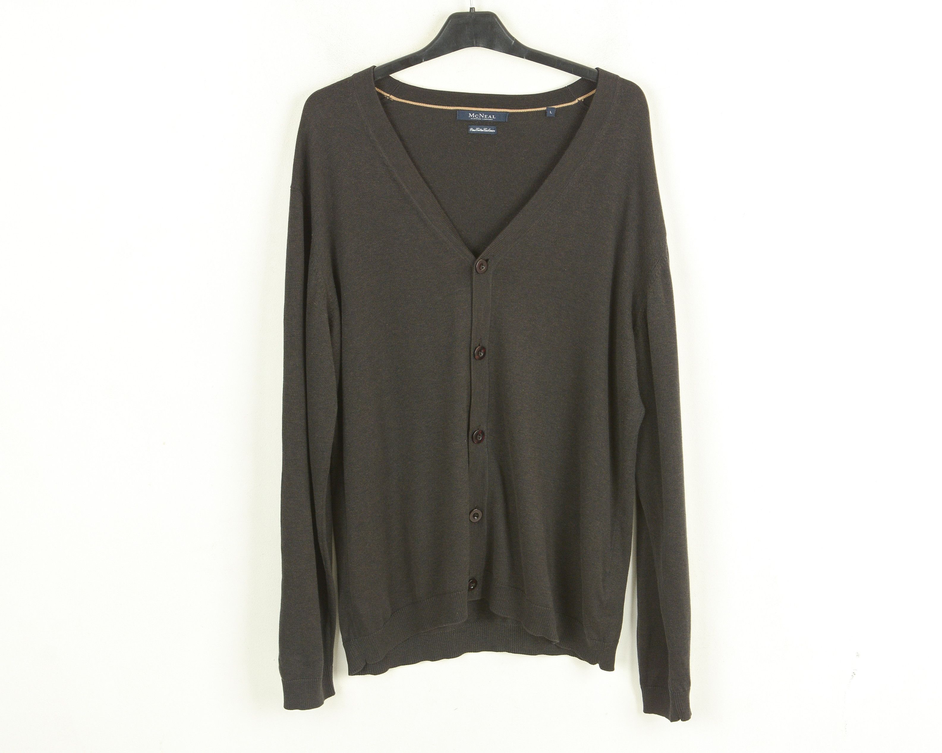 Other MCNEAL Adam Cardigan Cashmere Sweater Jumper Deep V-Neck Size US L / EU 52-54 / 3 - 1 Thumbnail