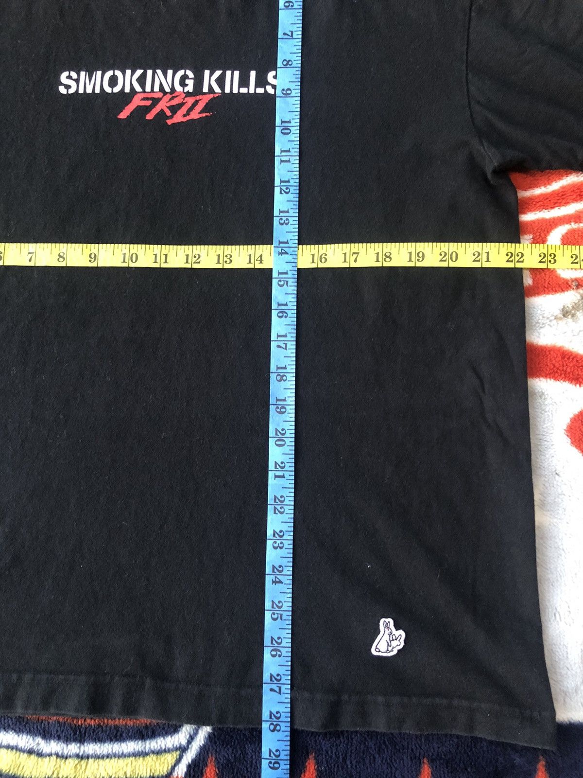 FR2 Vintage FR2 Smoking Kills Shirt Tee Size US L / EU 52-54 / 3 - 12 Thumbnail