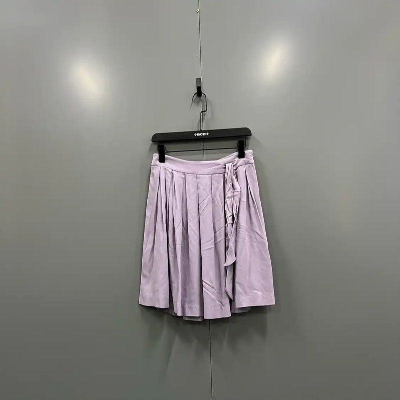 Miu Miu Miu Miu Deep Purple Cotton Summer Skirt 0089 Size 28" / US 6 / IT 42 - 1 Thumbnail