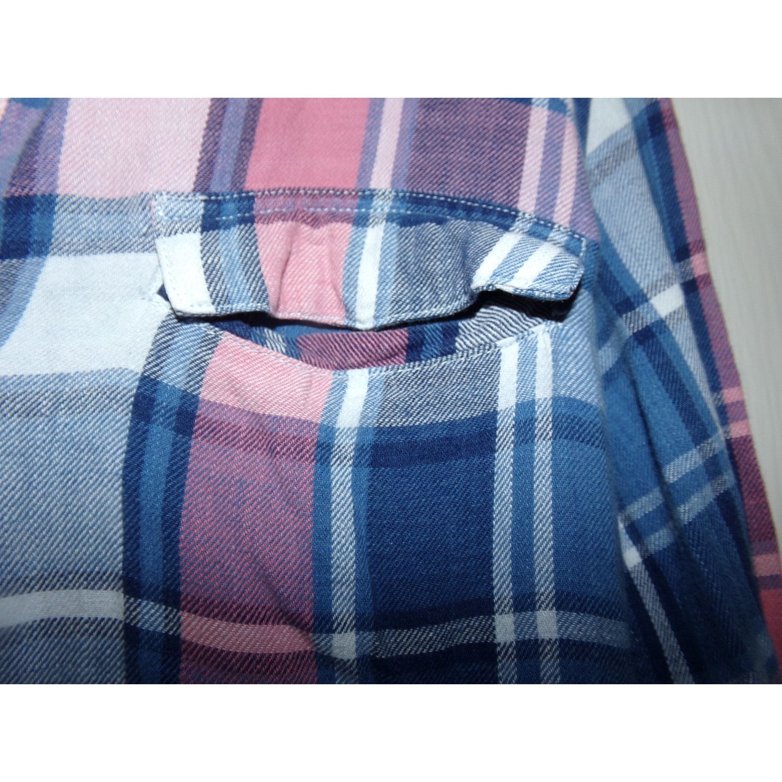 Gap Gap blue/pink Boho plaid tunic top M LN condition Size M / US 6-8 / IT 42-44 - 2 Thumbnail