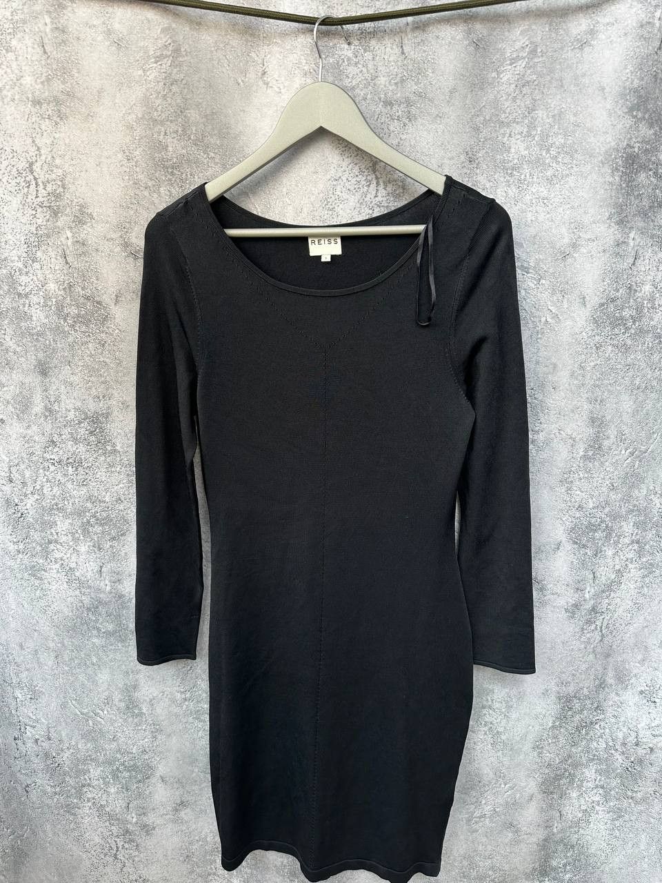 Designer × Reiss REISS Sky Viscose Midi Dress Round Neck Women's Size Small Size S / US 4 / IT 40 - 2 Thumbnail