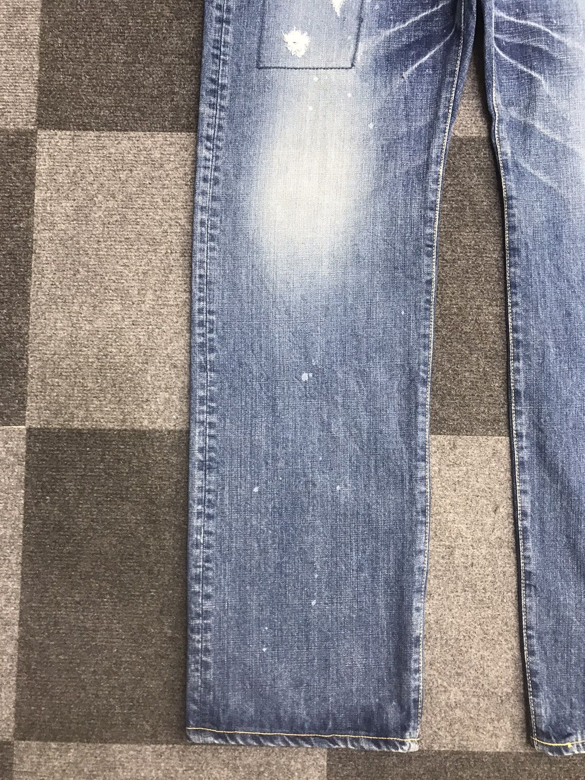 Japanese Brand × Spellbound SPELLBOUND Japan Patchwork Distressed Jeans Size US 35 - 7 Thumbnail
