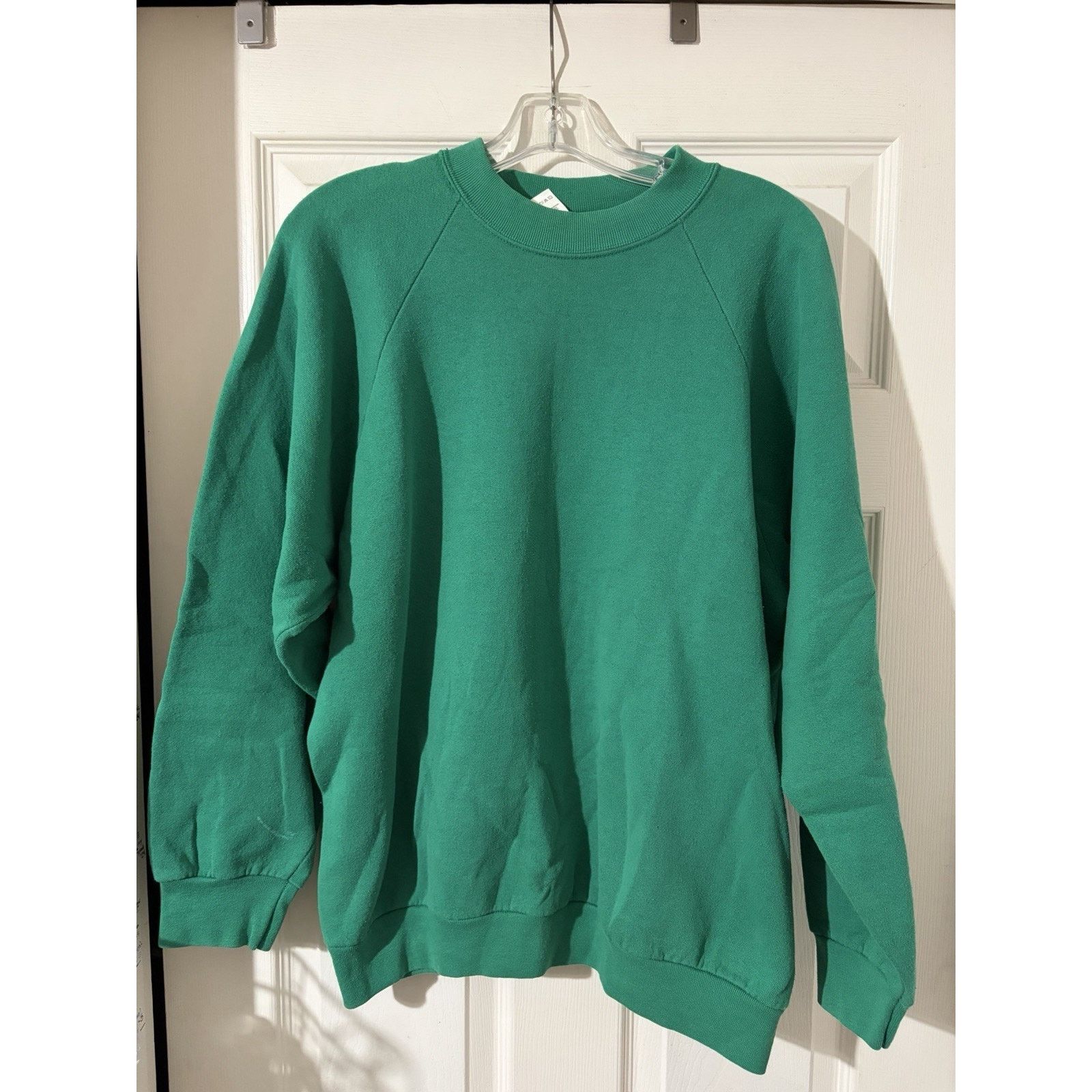 Fruit Of The Loom Vintage Fruit of the Loom Sweatshirt Womens Sz XL Green Size XL / US 12-14 / IT 48-50 - 1 Thumbnail