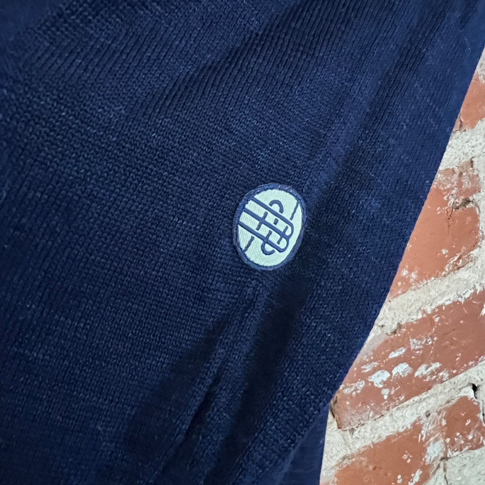 Rails Blue Nails Thailand Indigo Men's Button Cardigan Sweater L Size US L / EU 52-54 / 3 - 3 Thumbnail