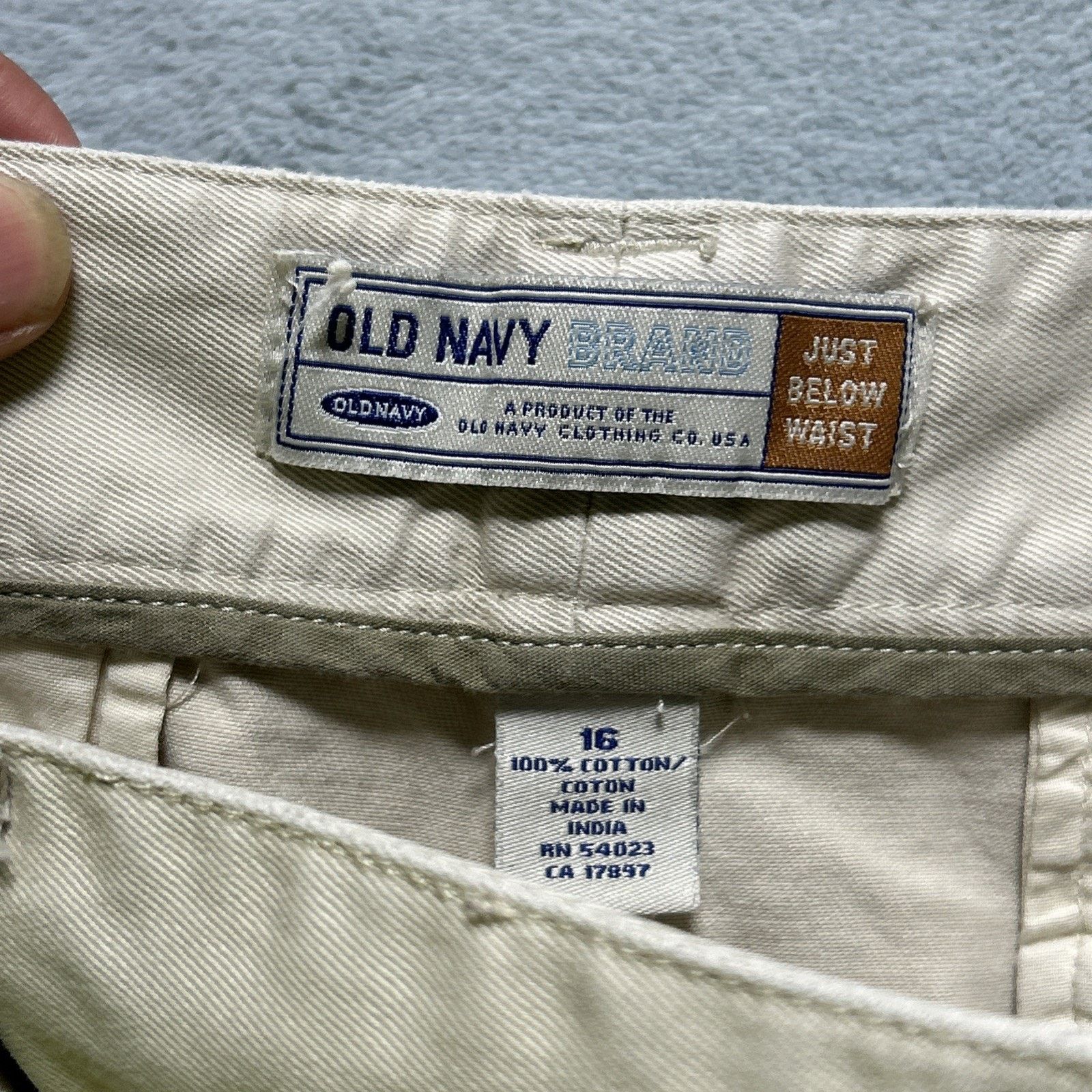 Old Navy Y2K 2000s Beyond Baggy Pants Womens 16 37x31 Hamilton Wide Size 38" / US 16 / IT 52 - 6 Thumbnail