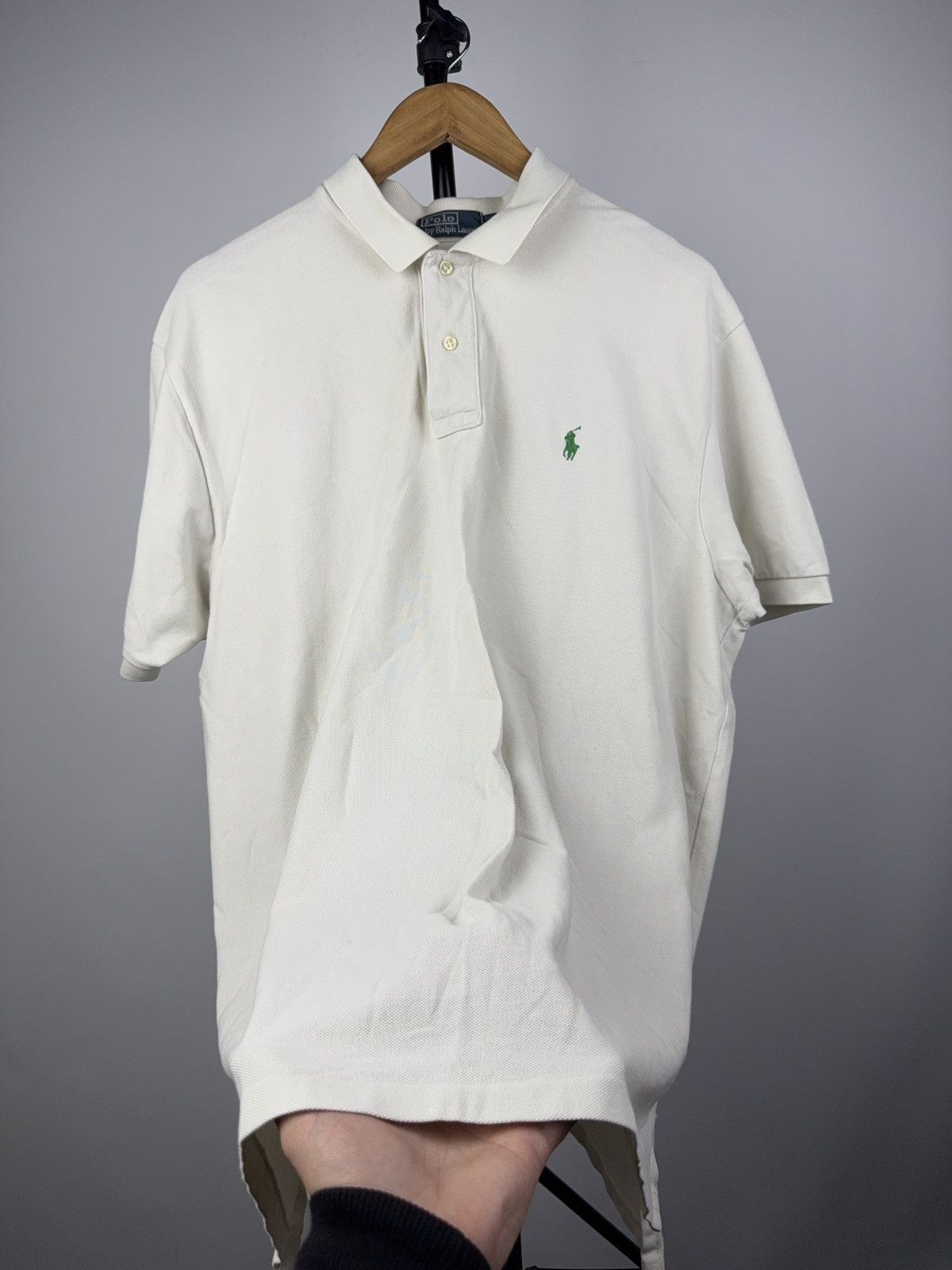 Polo Ralph Lauren Vintage 90s Retro Basic Polo Ralph Lauren Blue Polos Y2K Size US XL / EU 56 / 4 - 6 Thumbnail
