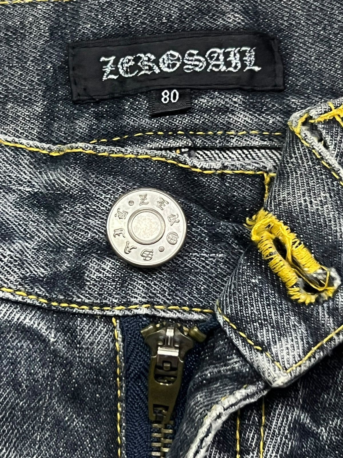 If Six Was Nine Flared Vintage Japanese Denim Zerosail Multi cargo pockets Size US 32 / EU 48 - 11 Thumbnail