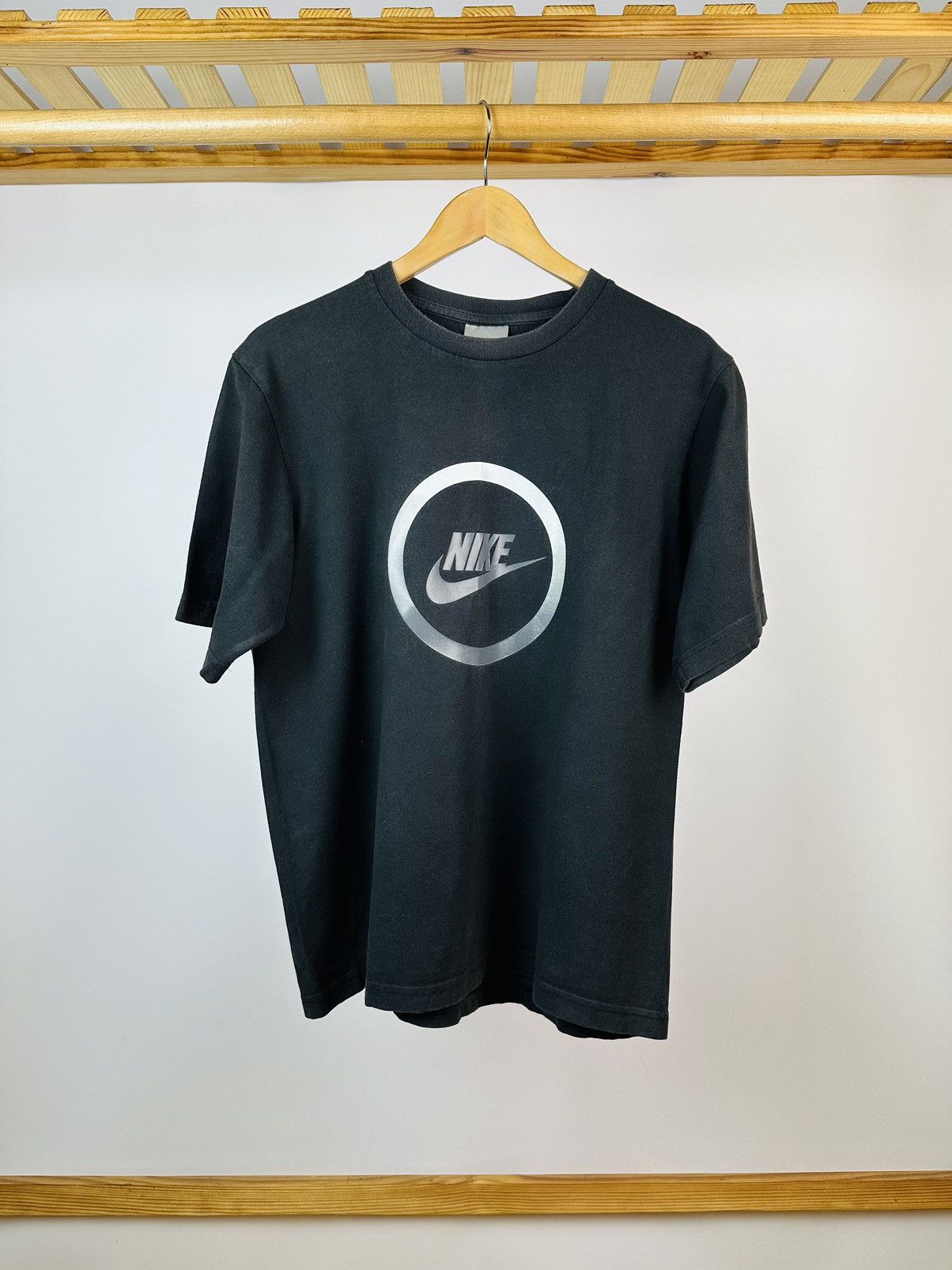 Nike × Vintage Nike Vintage T-Shirt Big Logo 90s Y2K Size US L / EU 52-54 / 3 - 1 Thumbnail