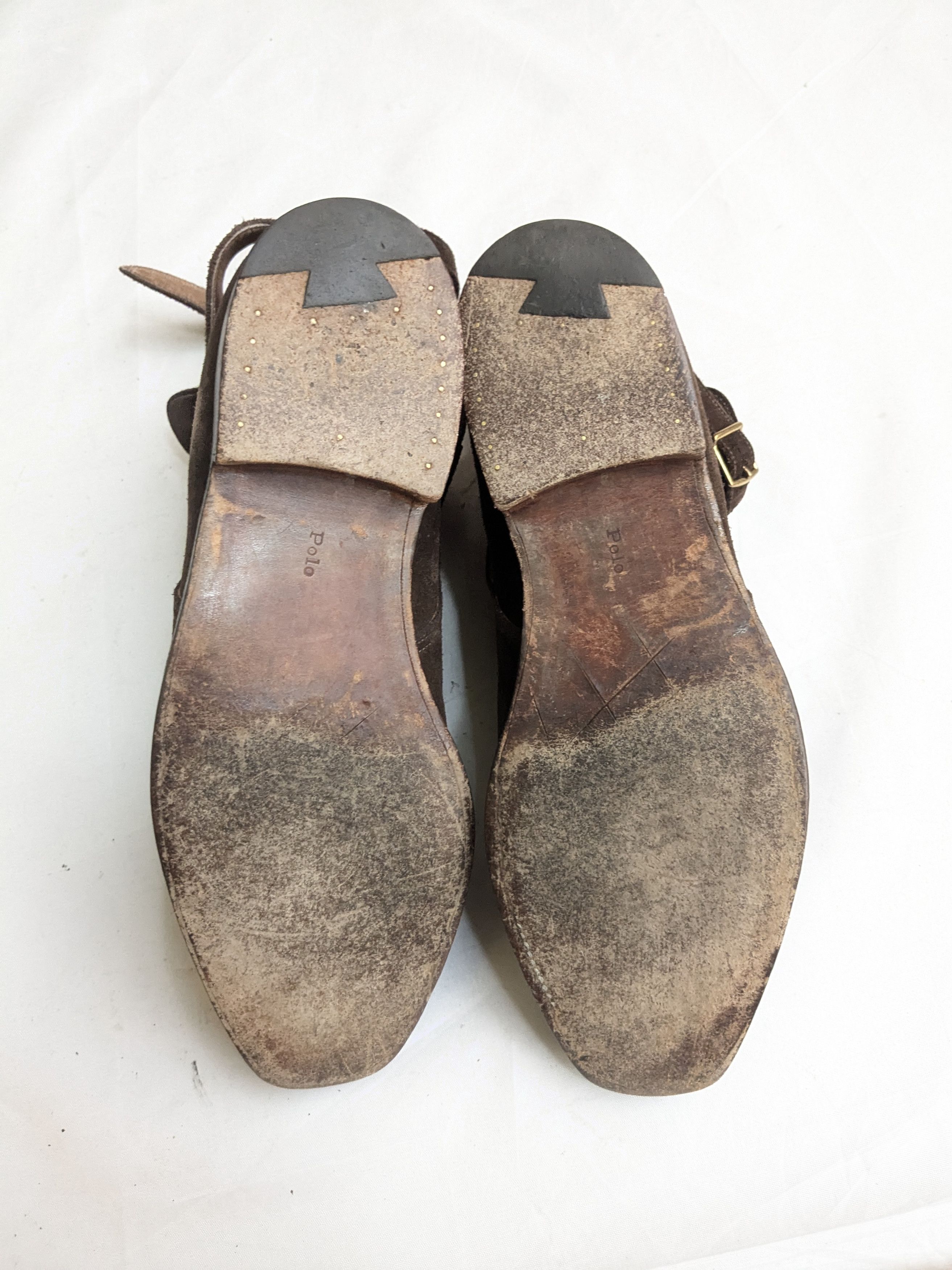 Polo Ralph Lauren Polo Ralph Lauren Jodhpur Boots Brown Suede 11 D Size US 11 / EU 44 - 14 Thumbnail
