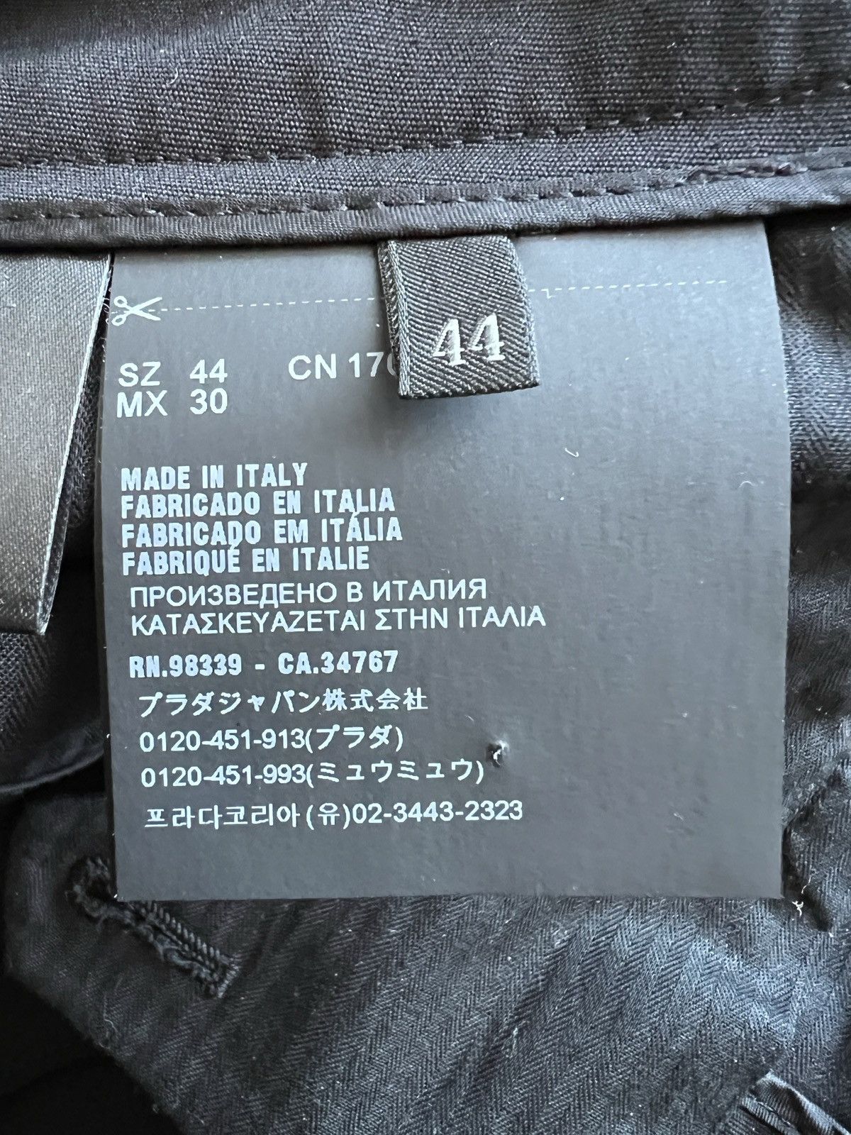 Prada Prada FW19 Runway Batwing Cargo Pants Size US 32 / EU 48 - 9 Thumbnail
