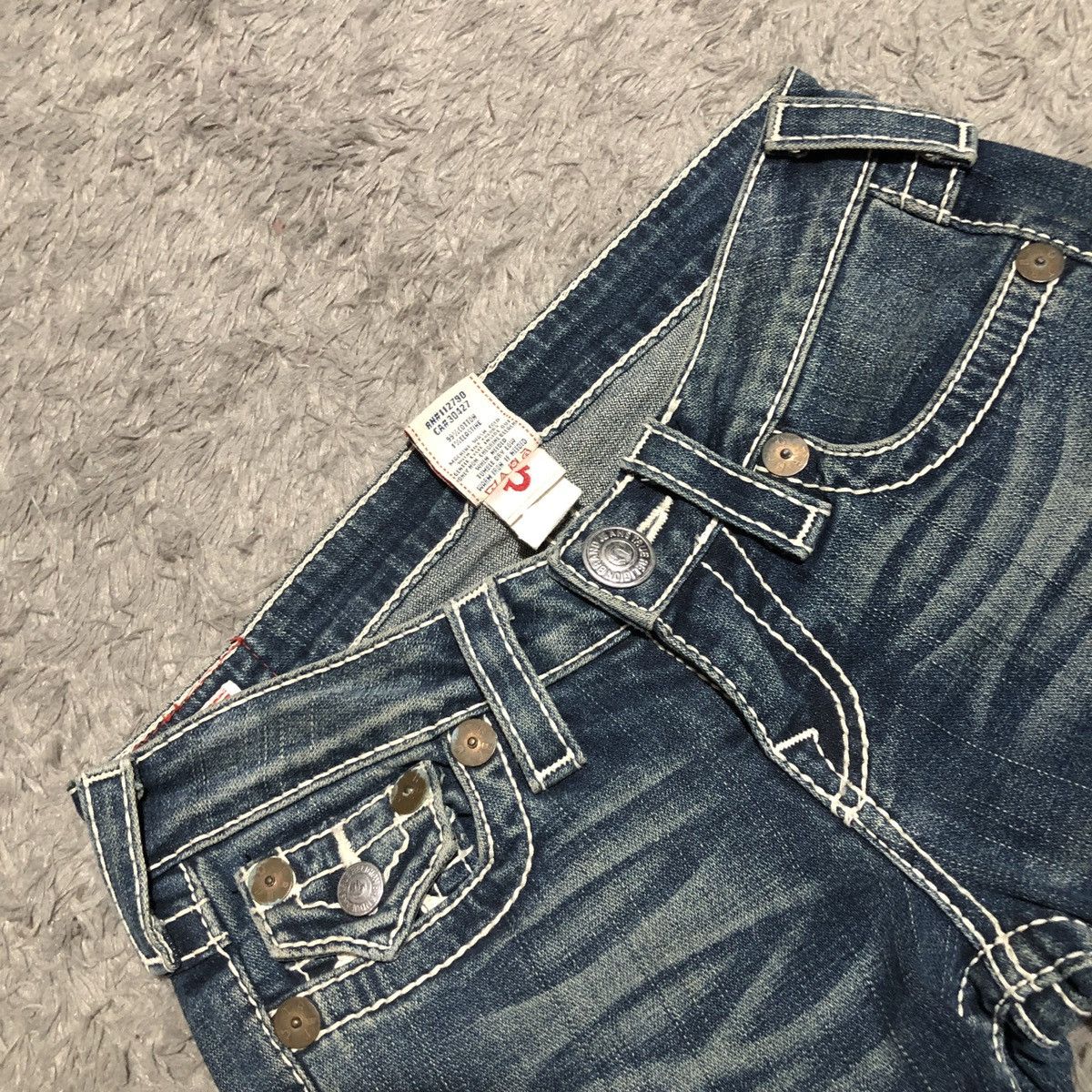 If Six Was Nine × True Religion TRUE RELIGION RAINBOW JOEY DENIM Size 26" / US 2 / IT 38 - 3 Thumbnail