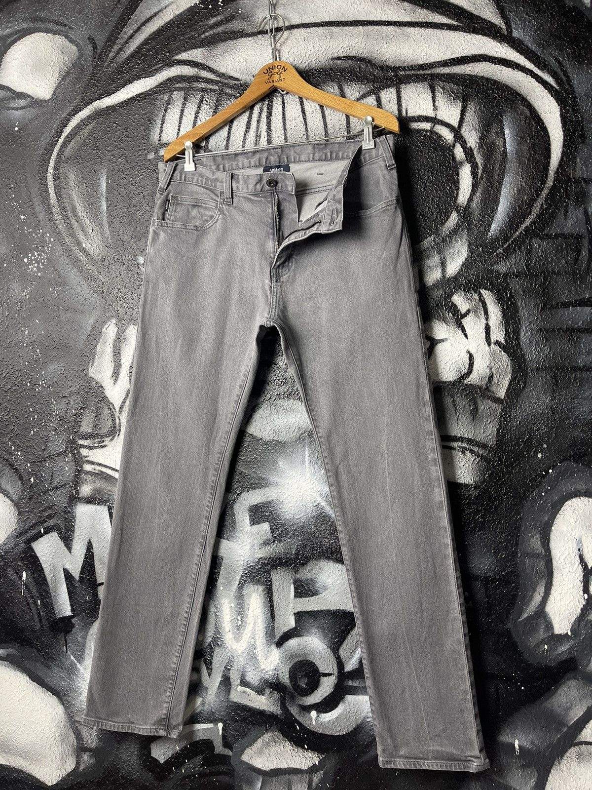 Armani Armani Jeans Grey Tapered Jeans Men’s Size W34 L32 Size US 34 / EU 50 - 2 Thumbnail