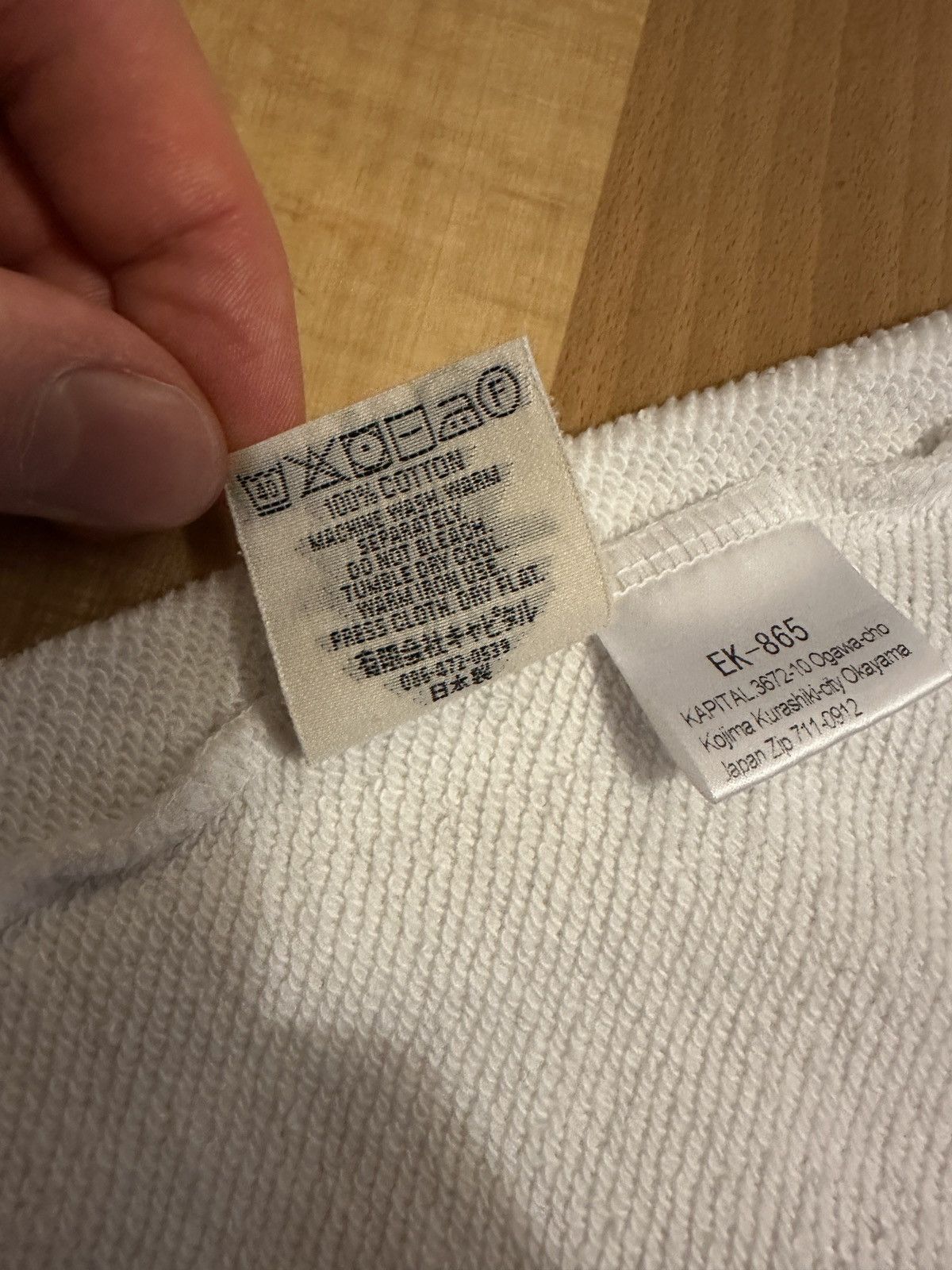 Kapital KAPITAL SMILEY SWEATSHIRT Size US XL / EU 56 / 4 - 4 Thumbnail