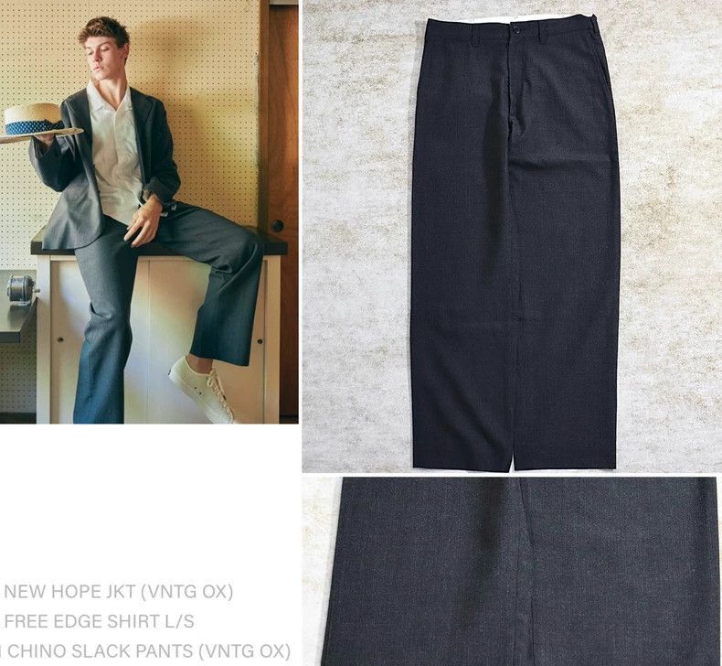 Visvim VisvimVisvim Chino Slacks in Black Color-2504 Size US 34 / EU 50 - 1 Thumbnail