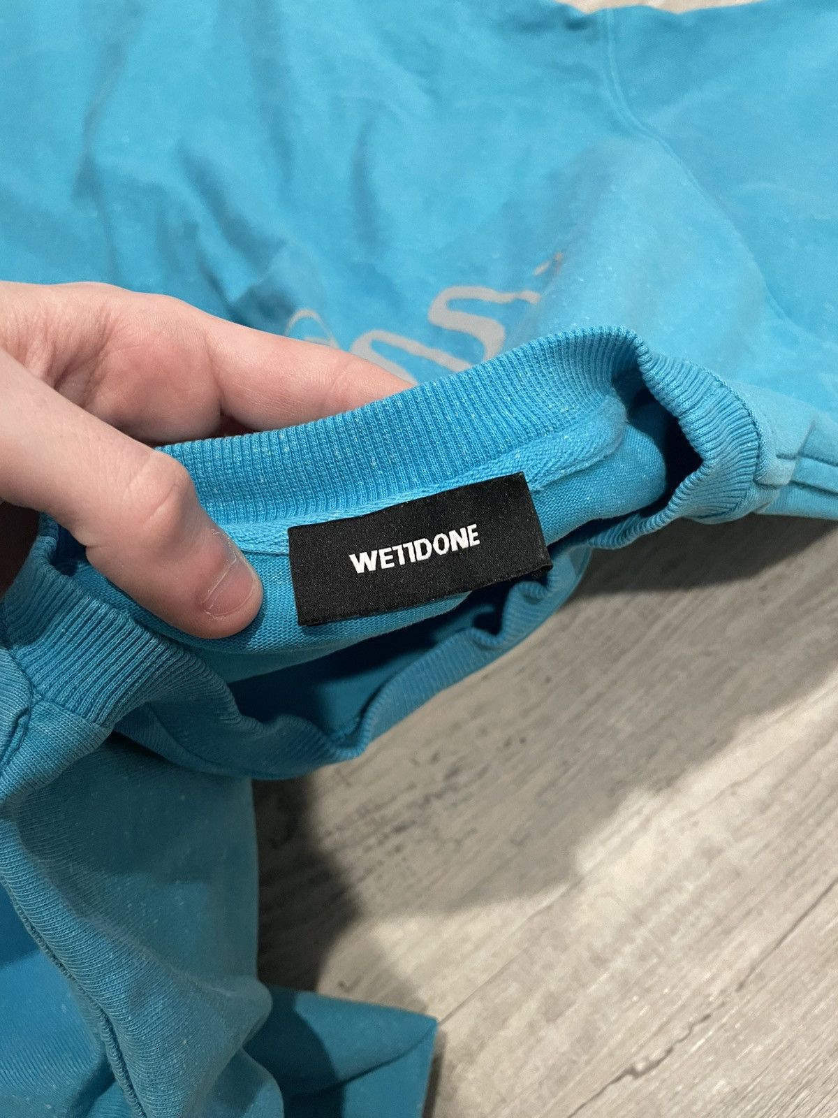WE11DONE We11done reflective t shirt Size US XL / EU 56 / 4 - 5 Thumbnail