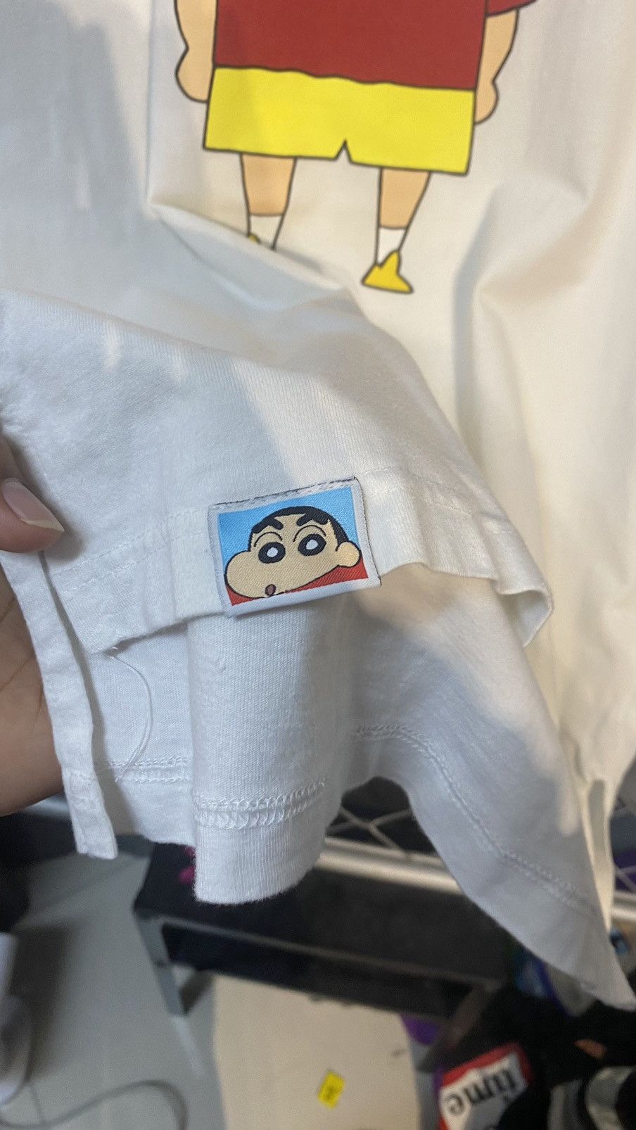 Cartoon Network × Japanese Brand × Vintage SHINCHAN MIRROR PRINT TSHIRT JAPANESE ANIME LARGE Size US L / EU 52-54 / 3 - 5 Thumbnail