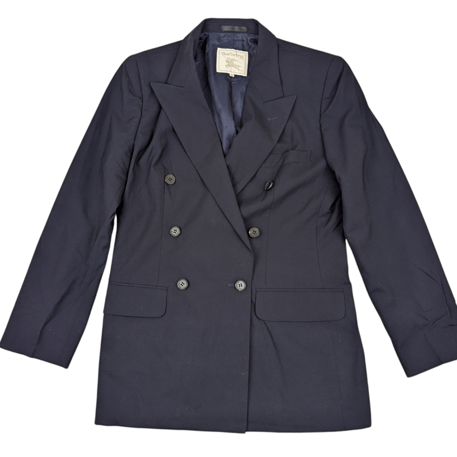 Burberry × Vintage Vintage BURBERRY Blazer Coat Size S / US 4 / IT 40 - 2 Thumbnail