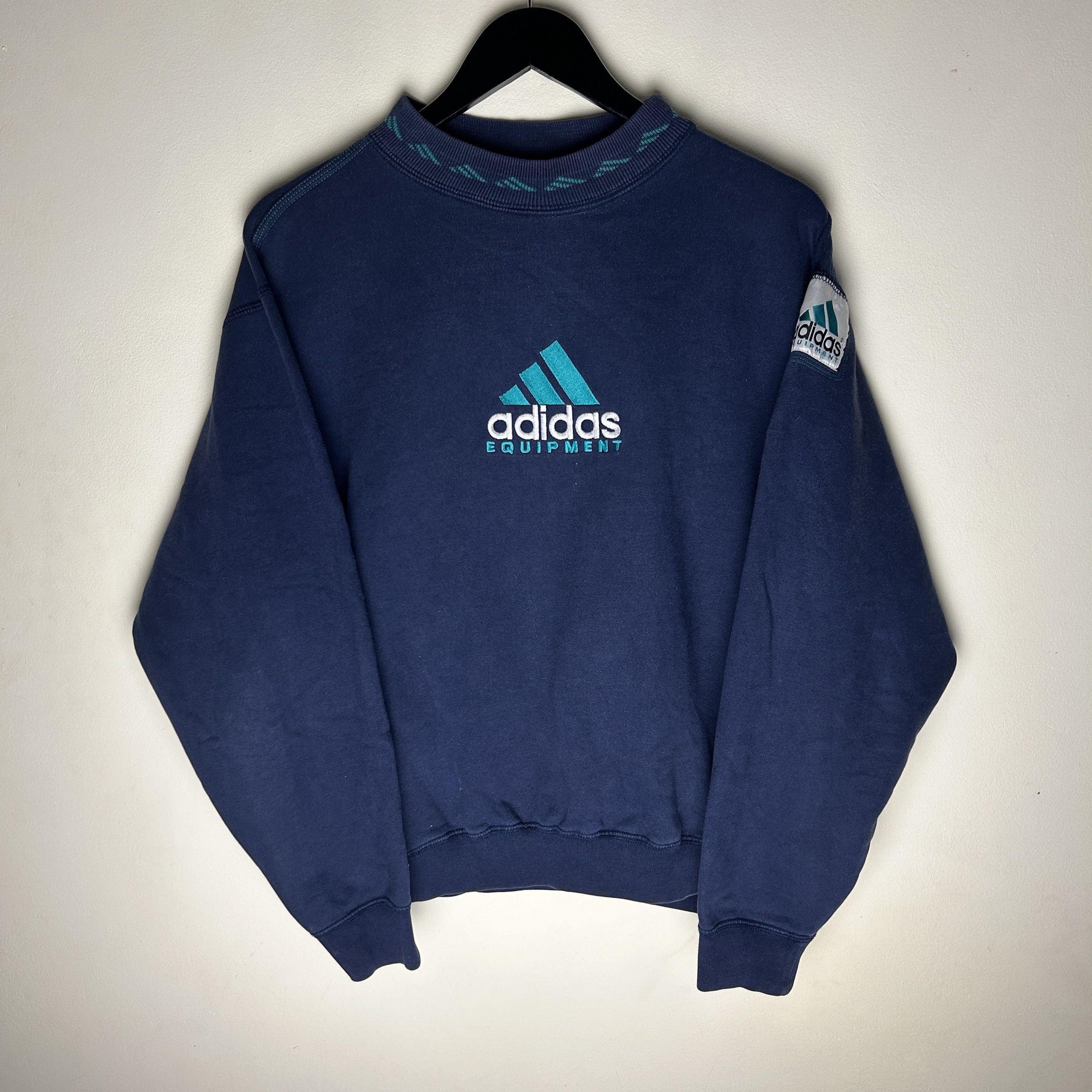 Adidas vintage crew sweatshirt hotsell