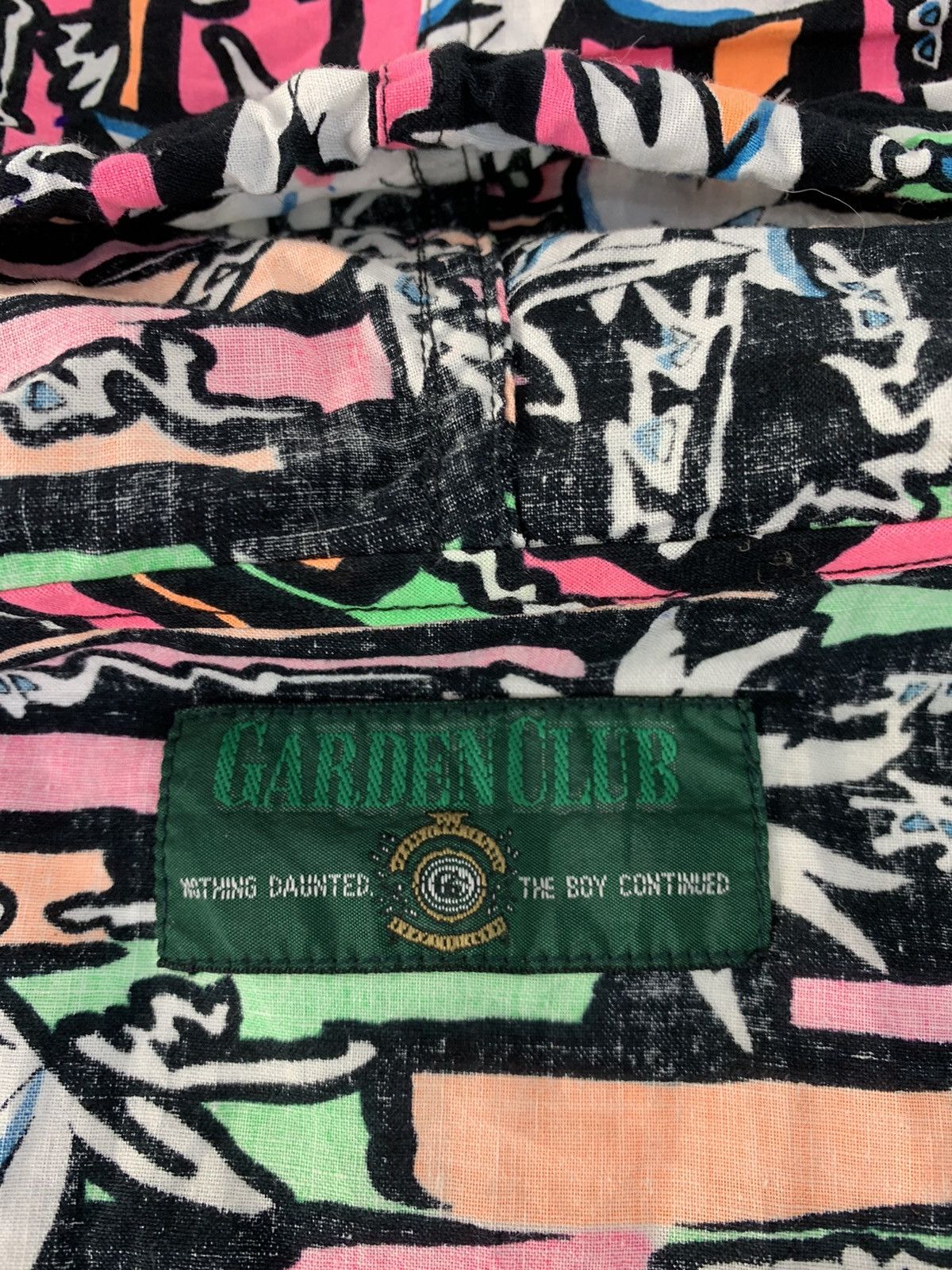 Japanese Brand Hype Garden Club Hawaiian Beach Ovp Design Hooded Jacket Size US M / EU 48-50 / 2 - 6 Thumbnail