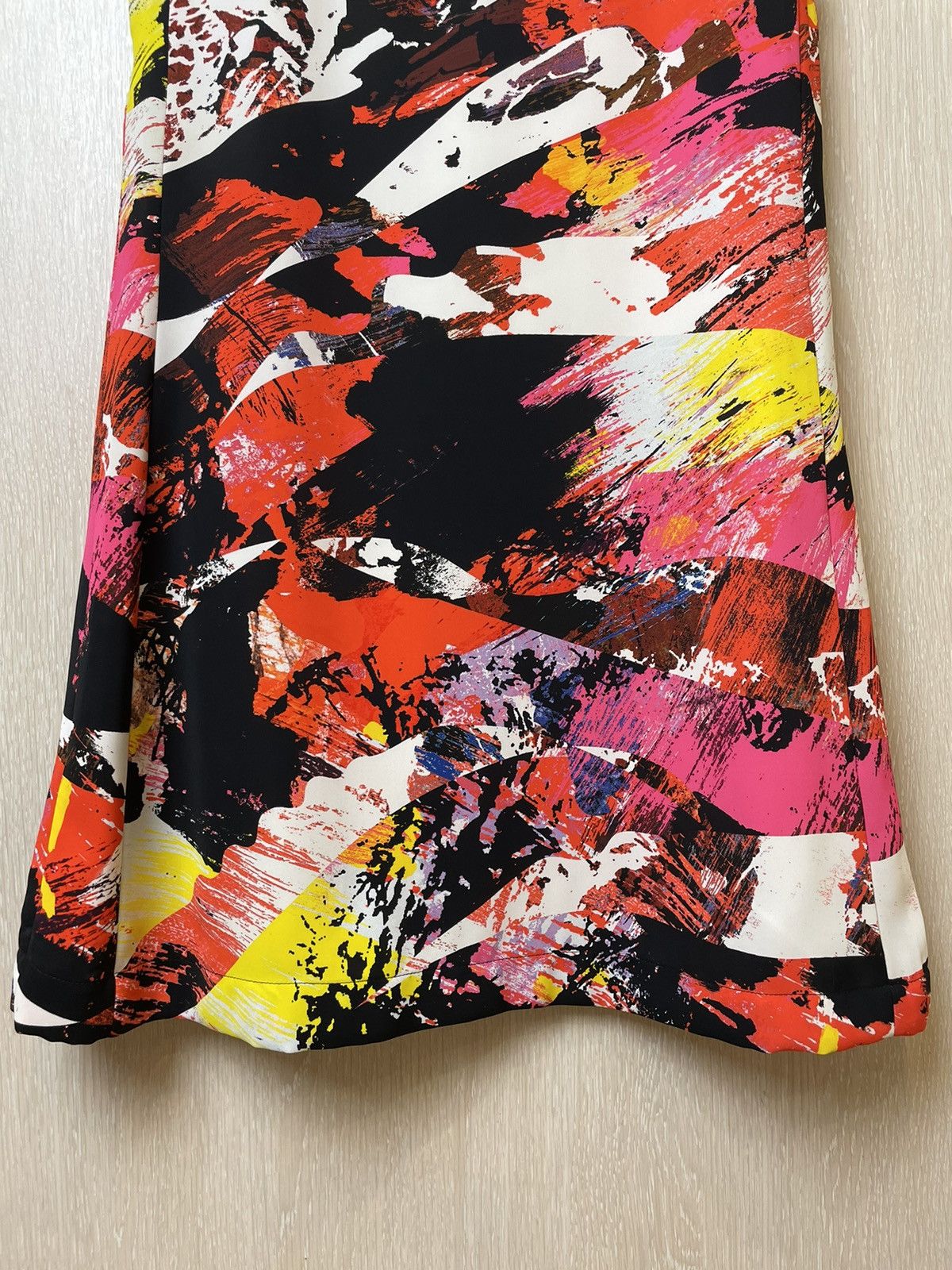 Designer × Kenzo KENZO Sleeveless Abstract Mini Dress Size M / US 6-8 / IT 42-44 - 3 Thumbnail