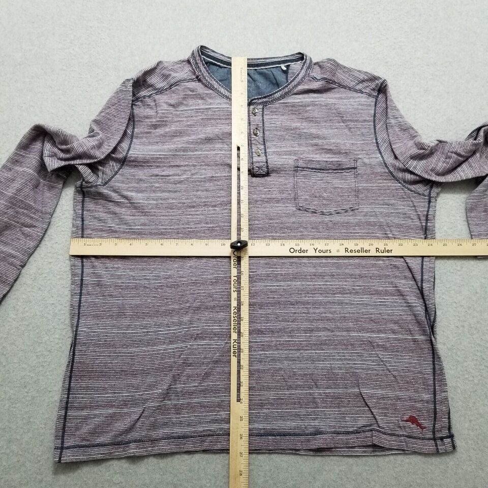 Tommy Bahama Tommy Bahama Sweatshirt Men XL Striped Pullover Pocket Size US XL / EU 56 / 4 - 8 Thumbnail