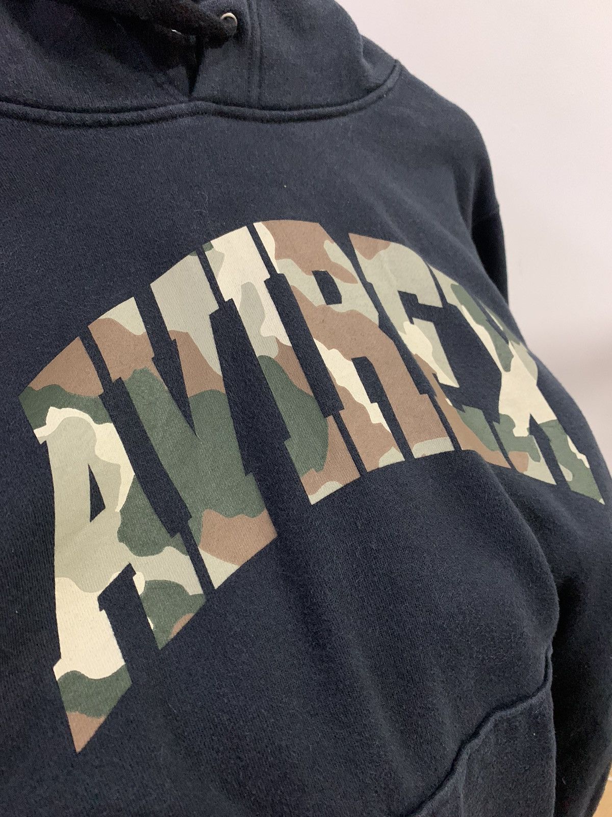 Avirex AVIREX Camo Spellout Hoodie Size US L / EU 52-54 / 3 - 3 Thumbnail