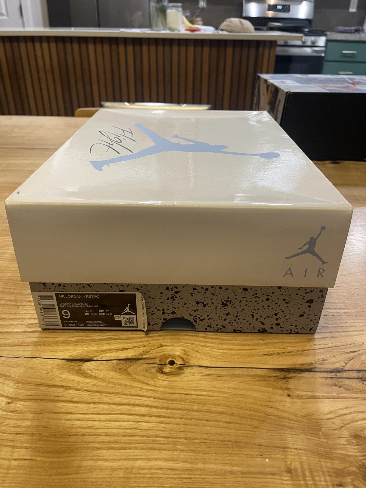 Jordan Brand Nike Air Jordan 4 University Blue size 9 Size US 9 / EU 42 - 7 Thumbnail