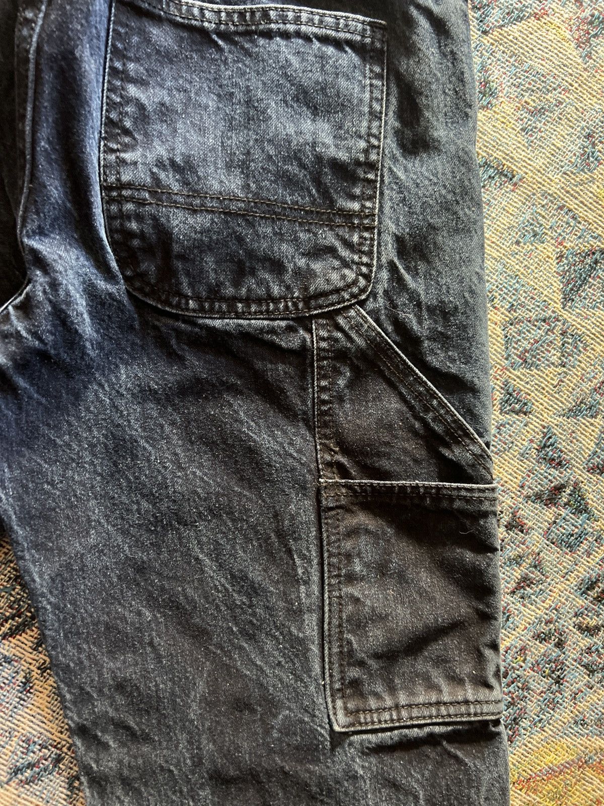 Bdg × Urban Outfitters Bdg blue Work-pant fitted pants Size US 28 / EU 44 - 2 Thumbnail