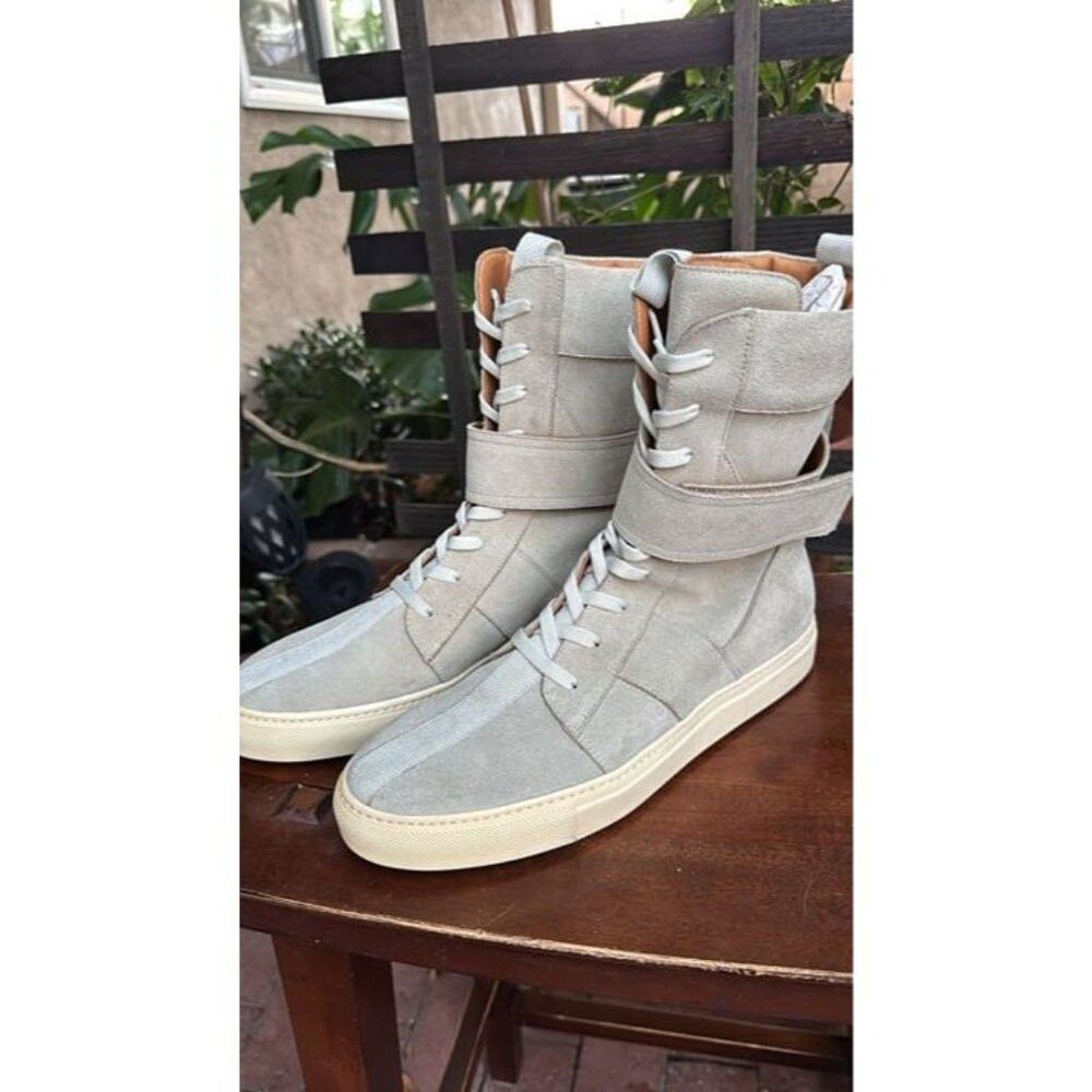Daniel Patrick DANIEL PATRICK Size 42 (9) Men's Grey High top Shoes Design Size US 9 / EU 42 - 1 Thumbnail
