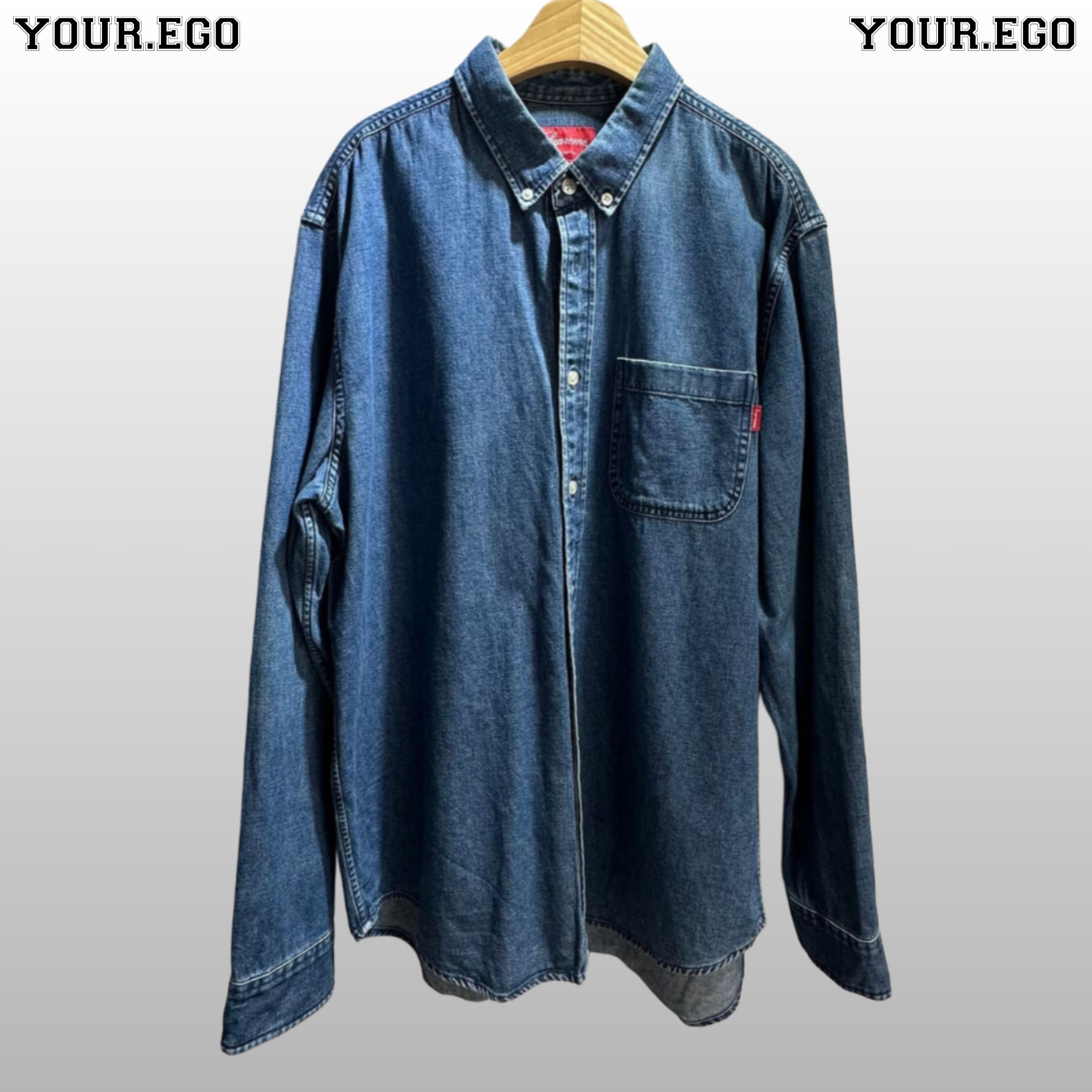 Supreme Supreme Faded Denim Shirt FW15 Size US M / EU 48-50 / 2 - 1 Thumbnail